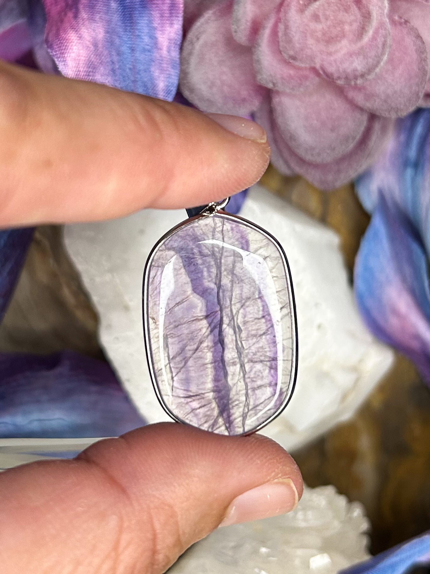 Fluorite Pendant FL22