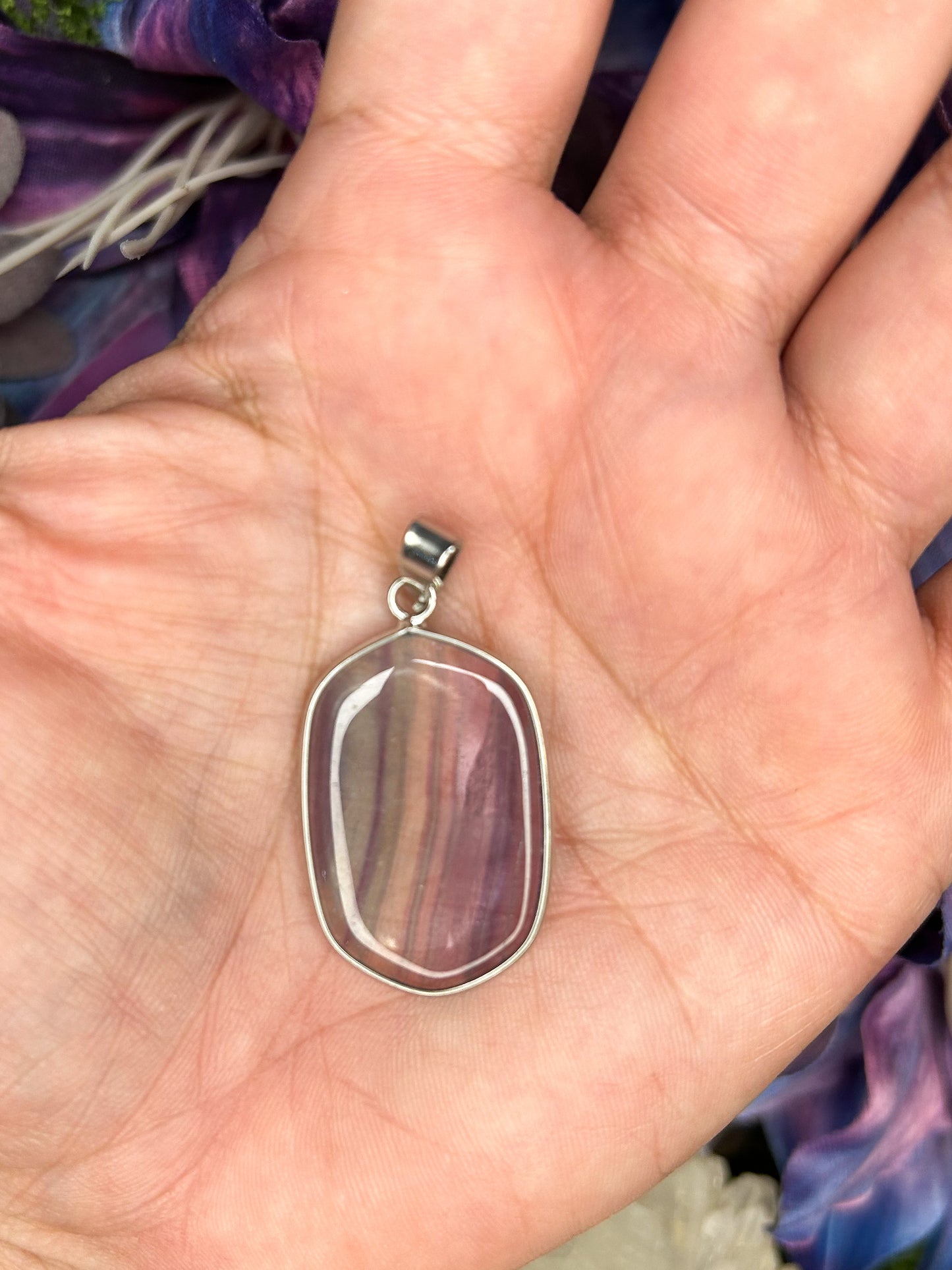 Fluorite Pendant FL23