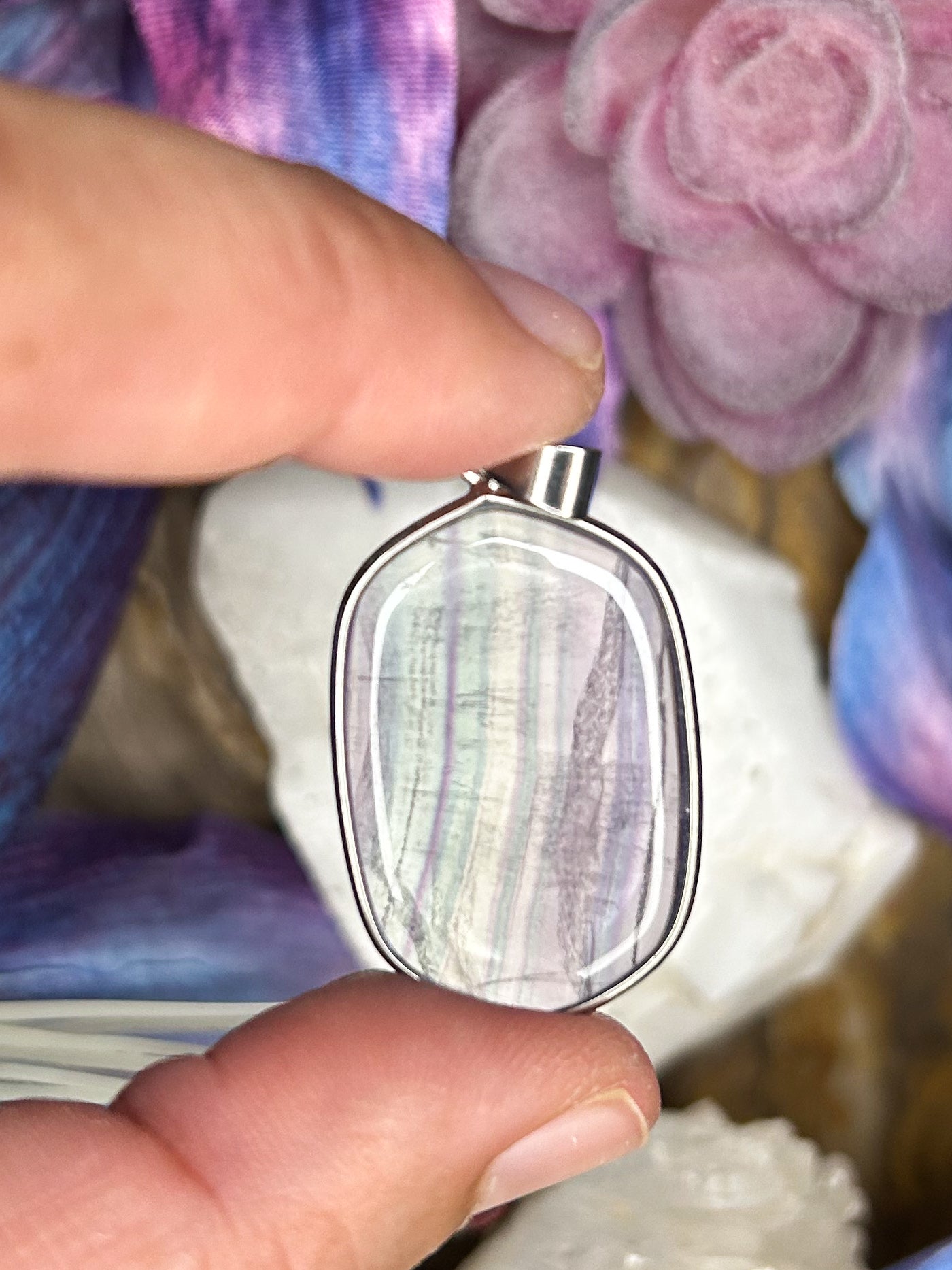 Fluorite Pendant FL23