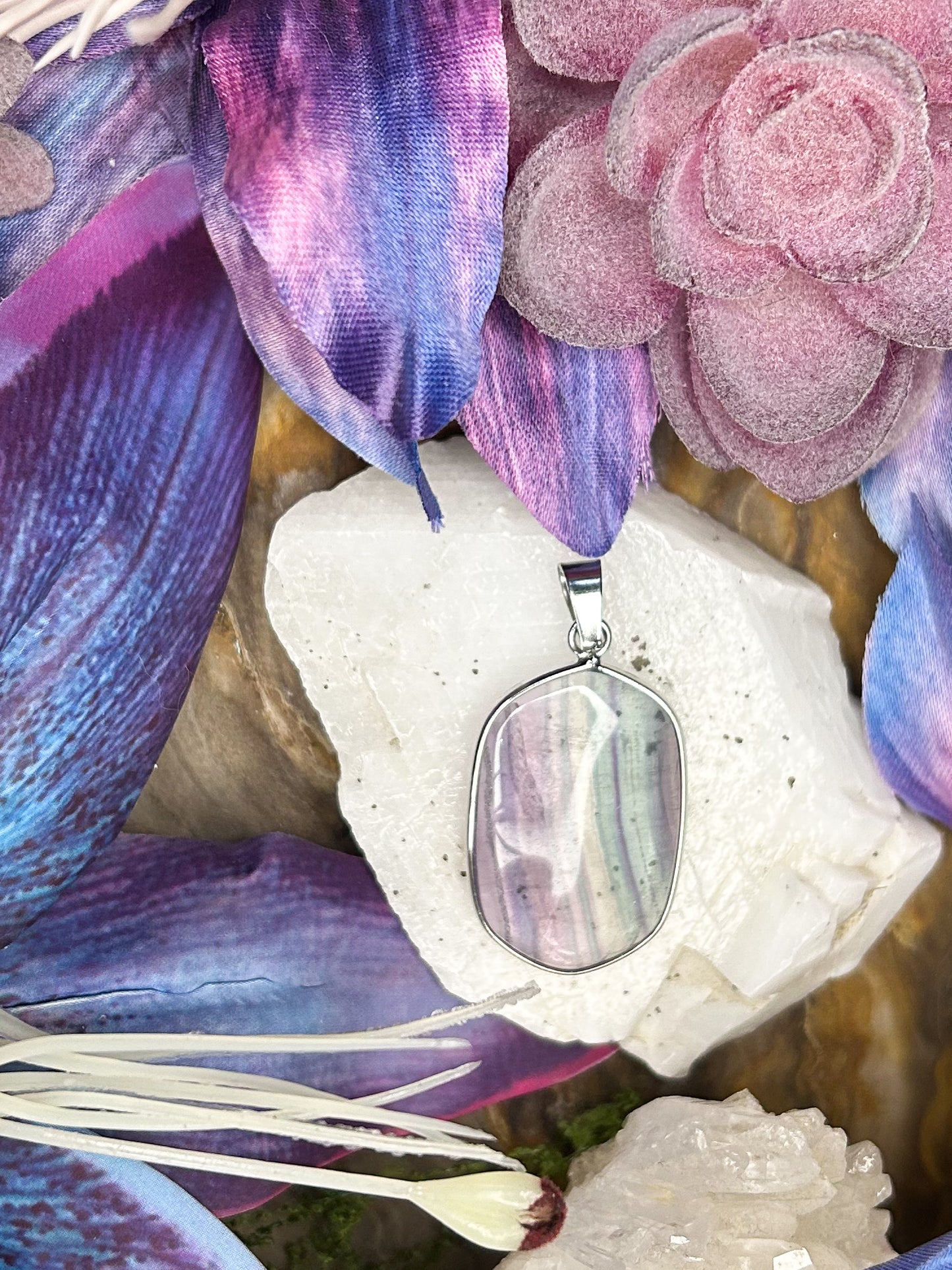 Fluorite Pendant FL23