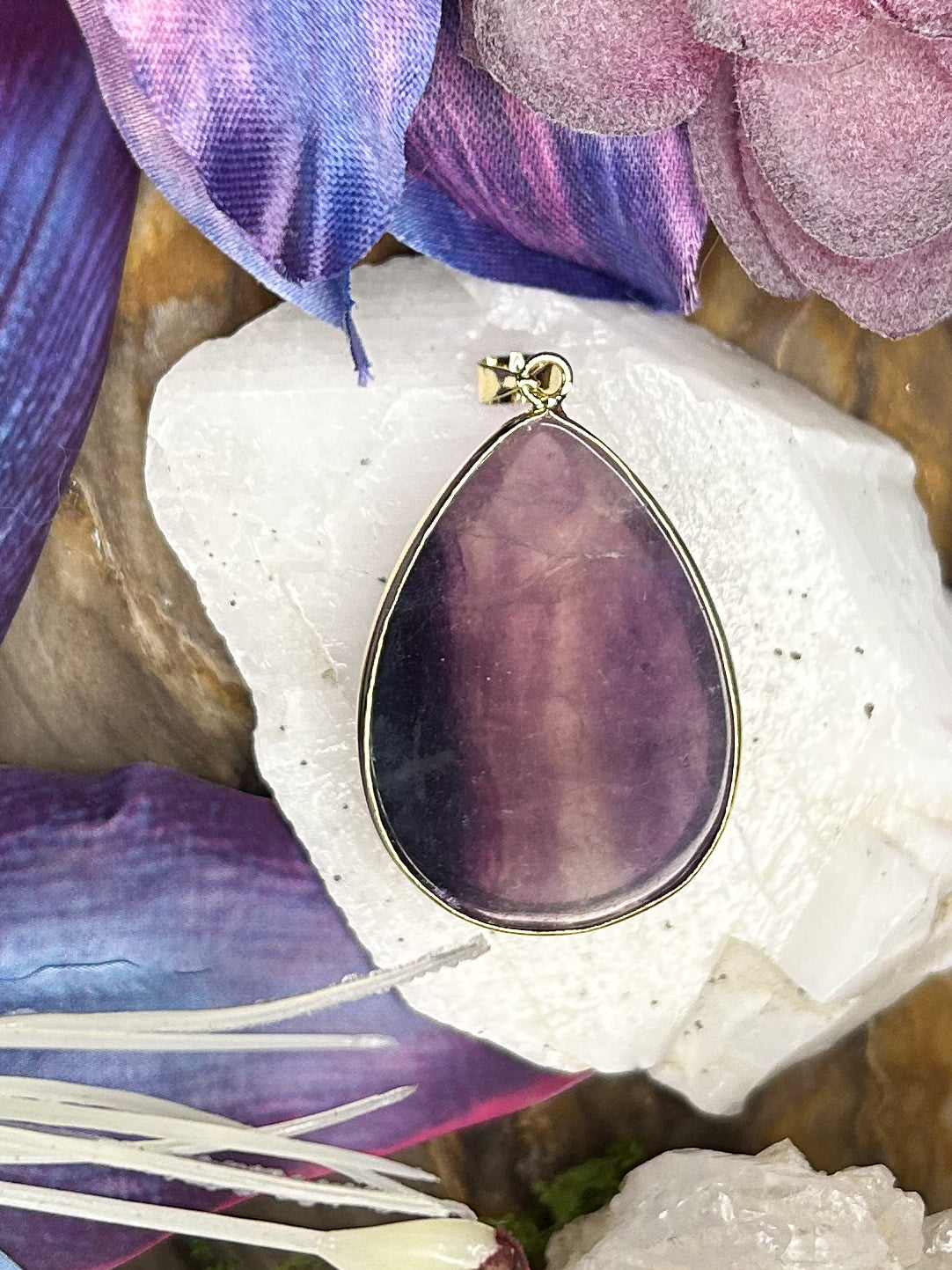 Fluorite Pendant FL38