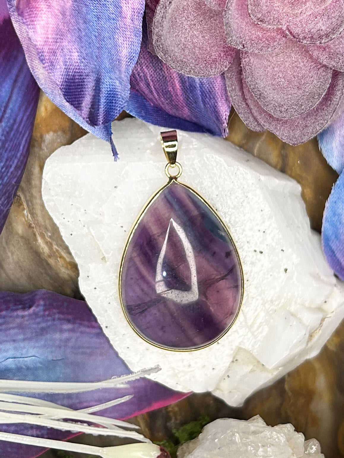 Fluorite Pendant FL39