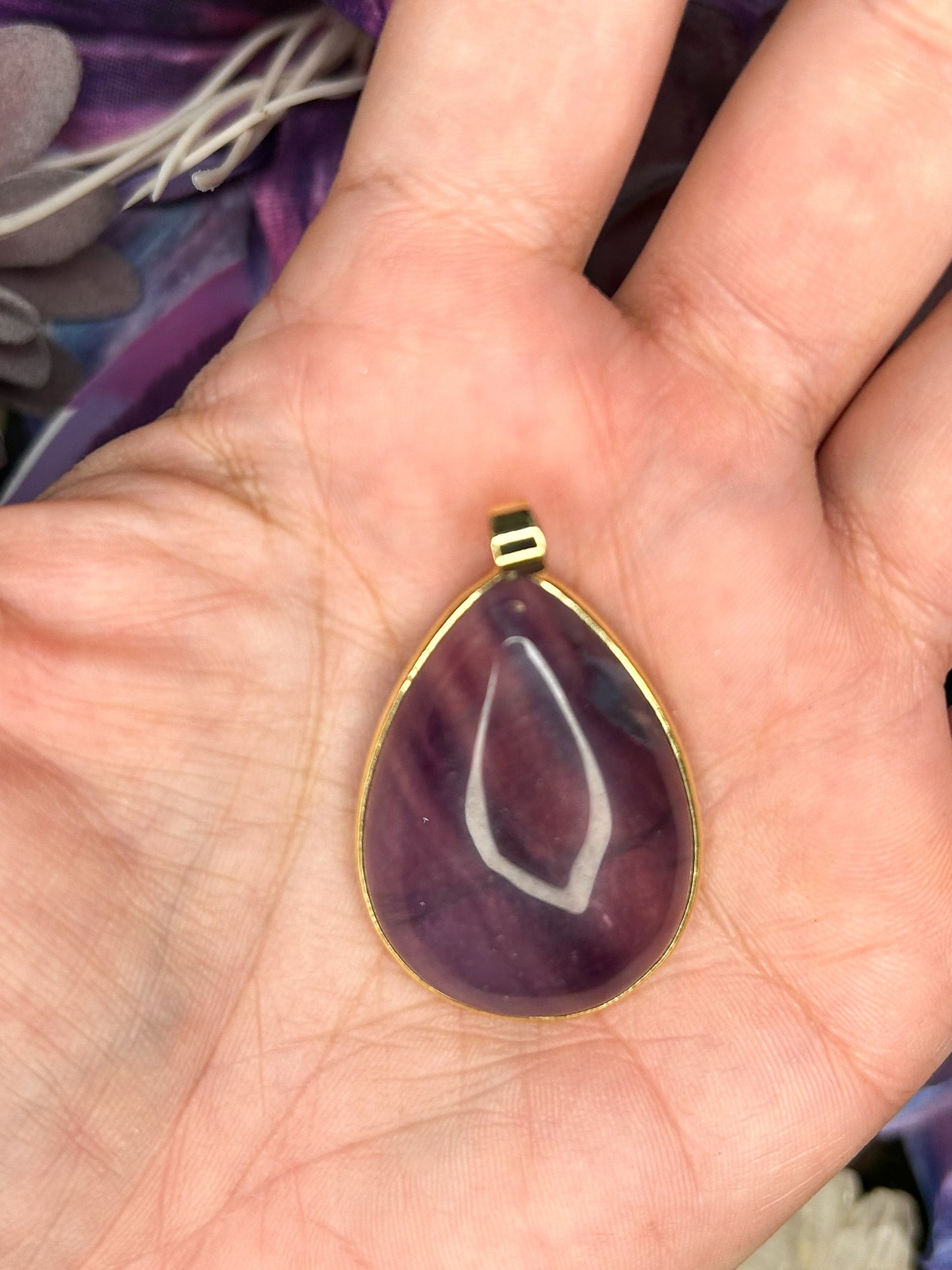 Fluorite Pendant FL39