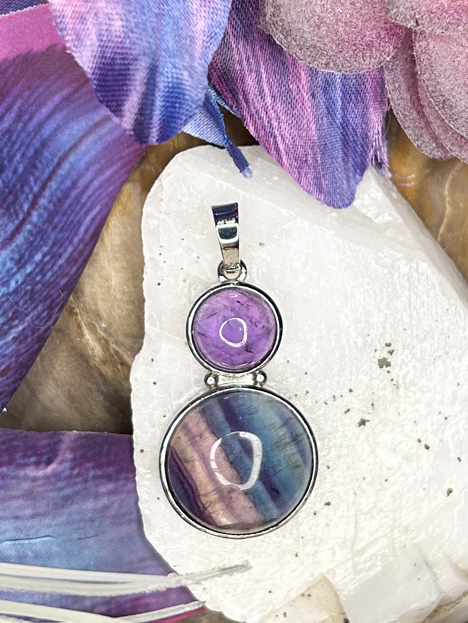 Fluorite Pendant FL45