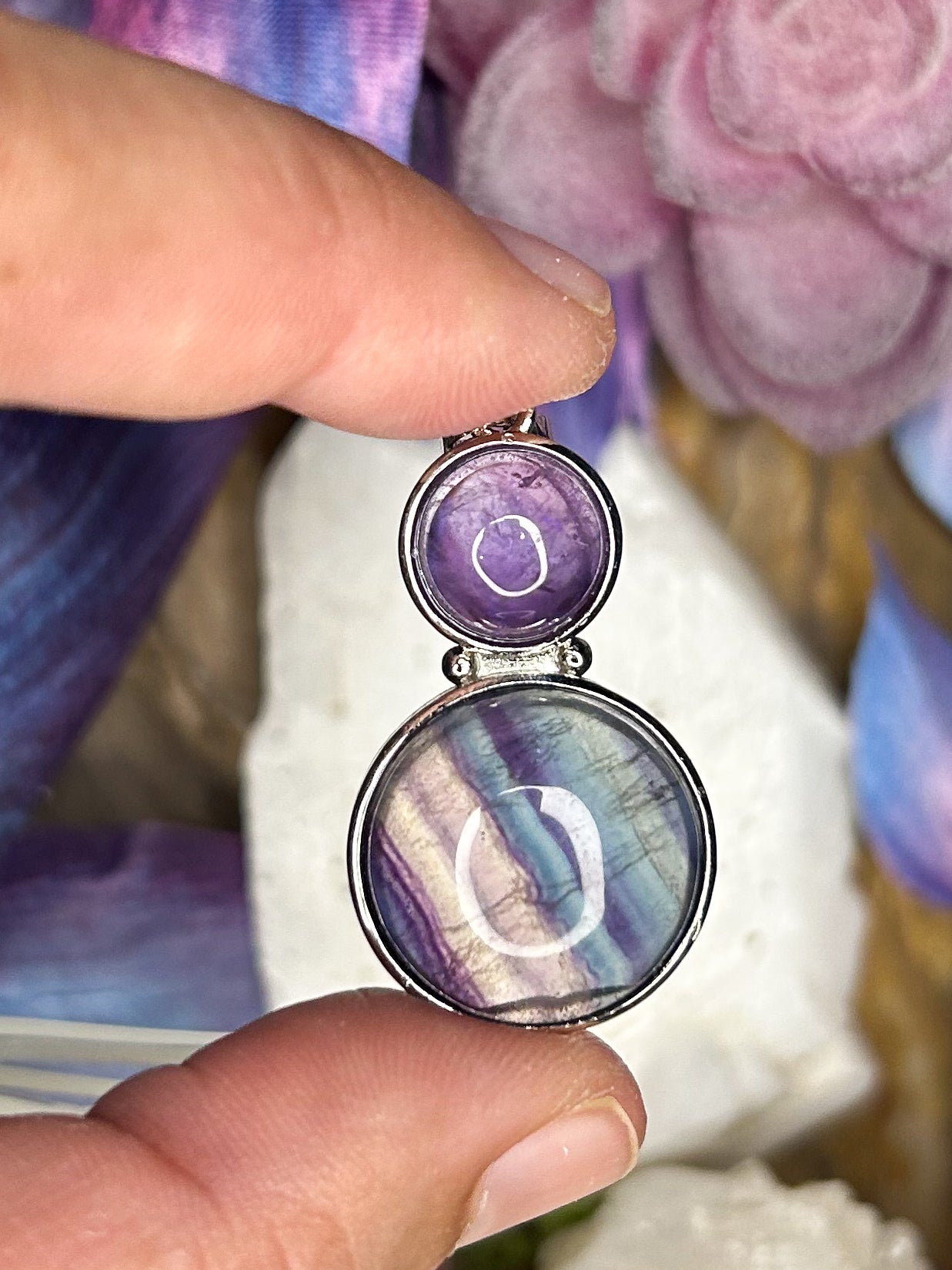 Fluorite Pendant FL45