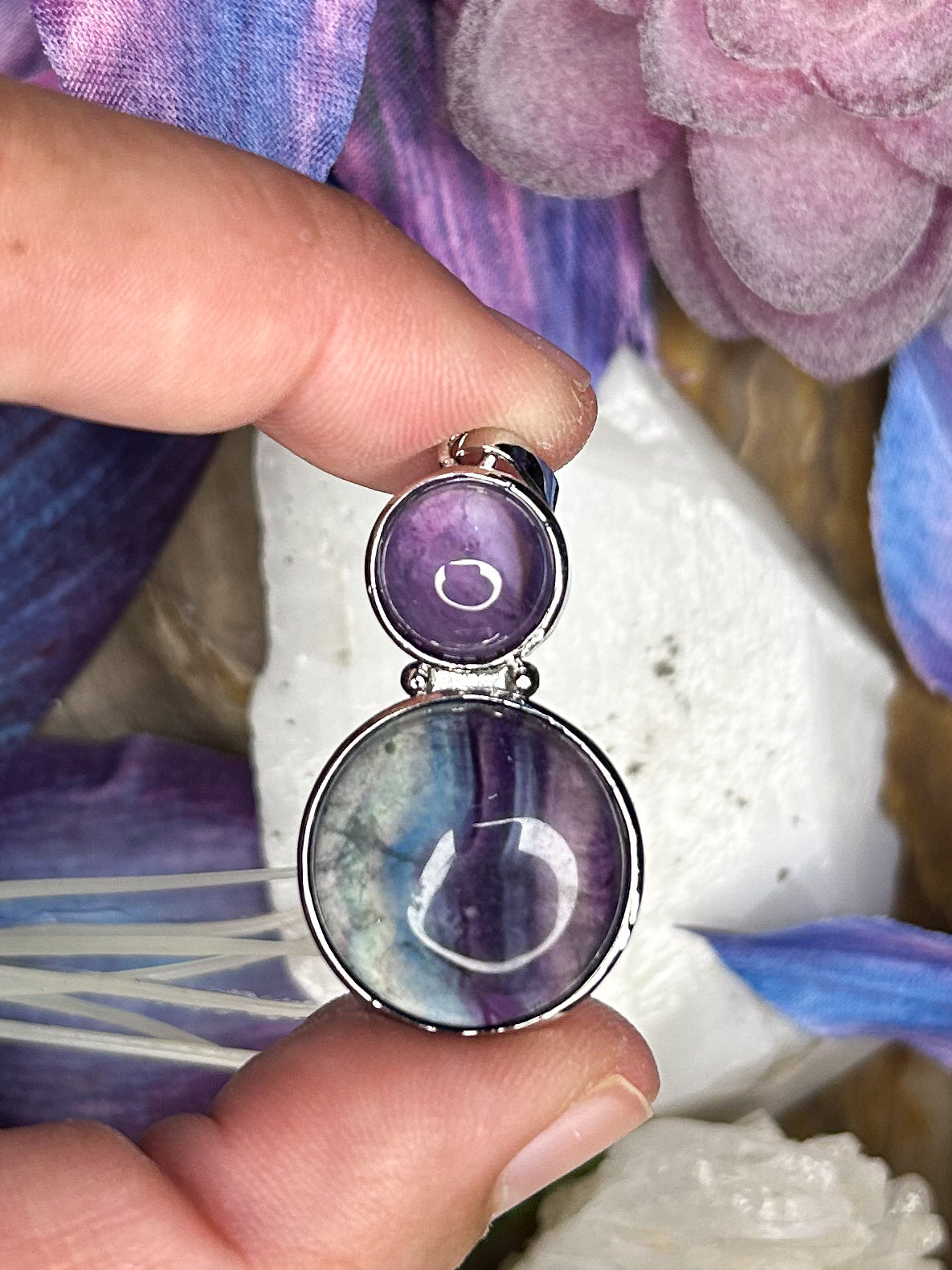 Fluorite Pendant FL46