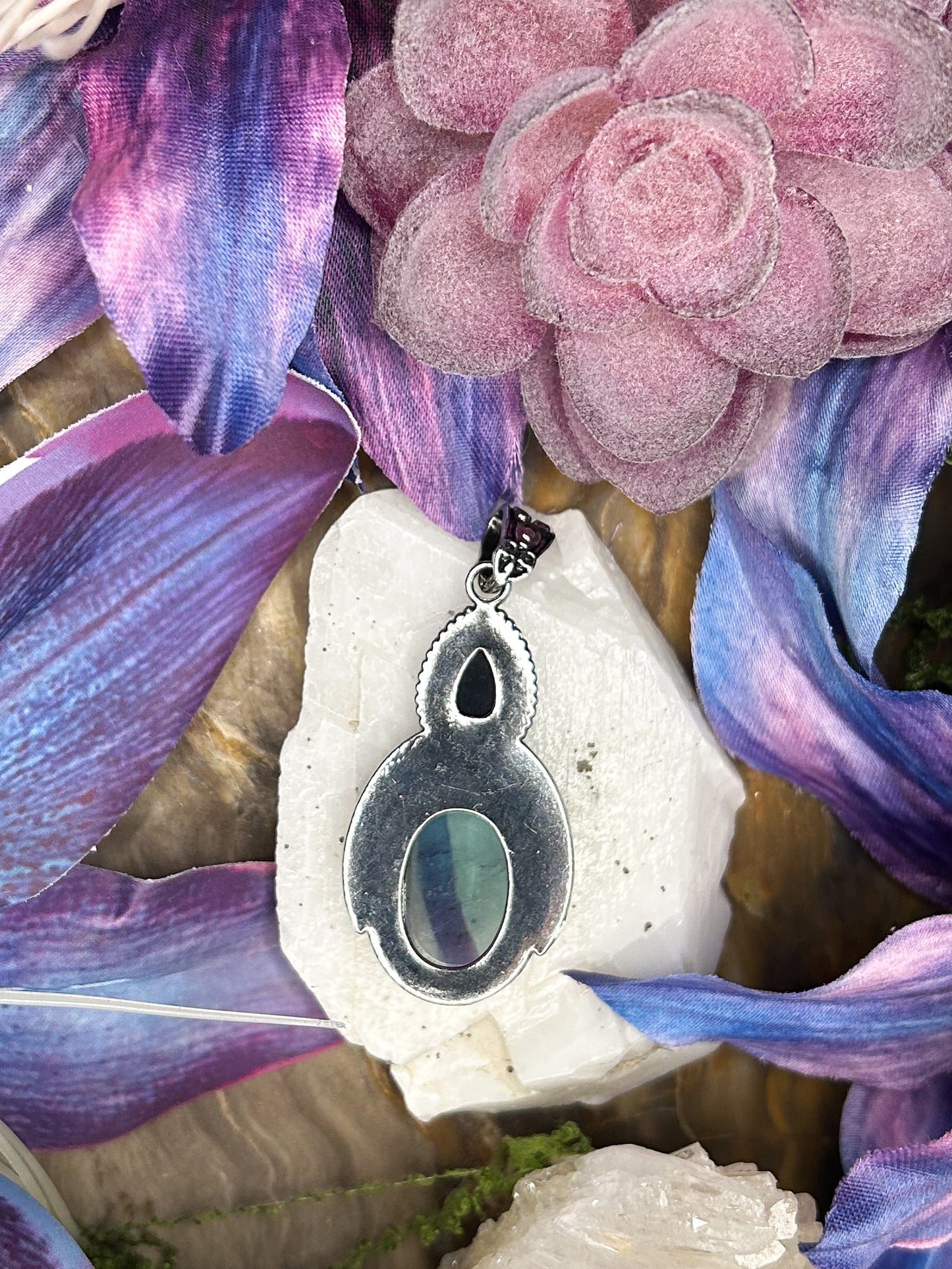 Fluorite Pendant FL40