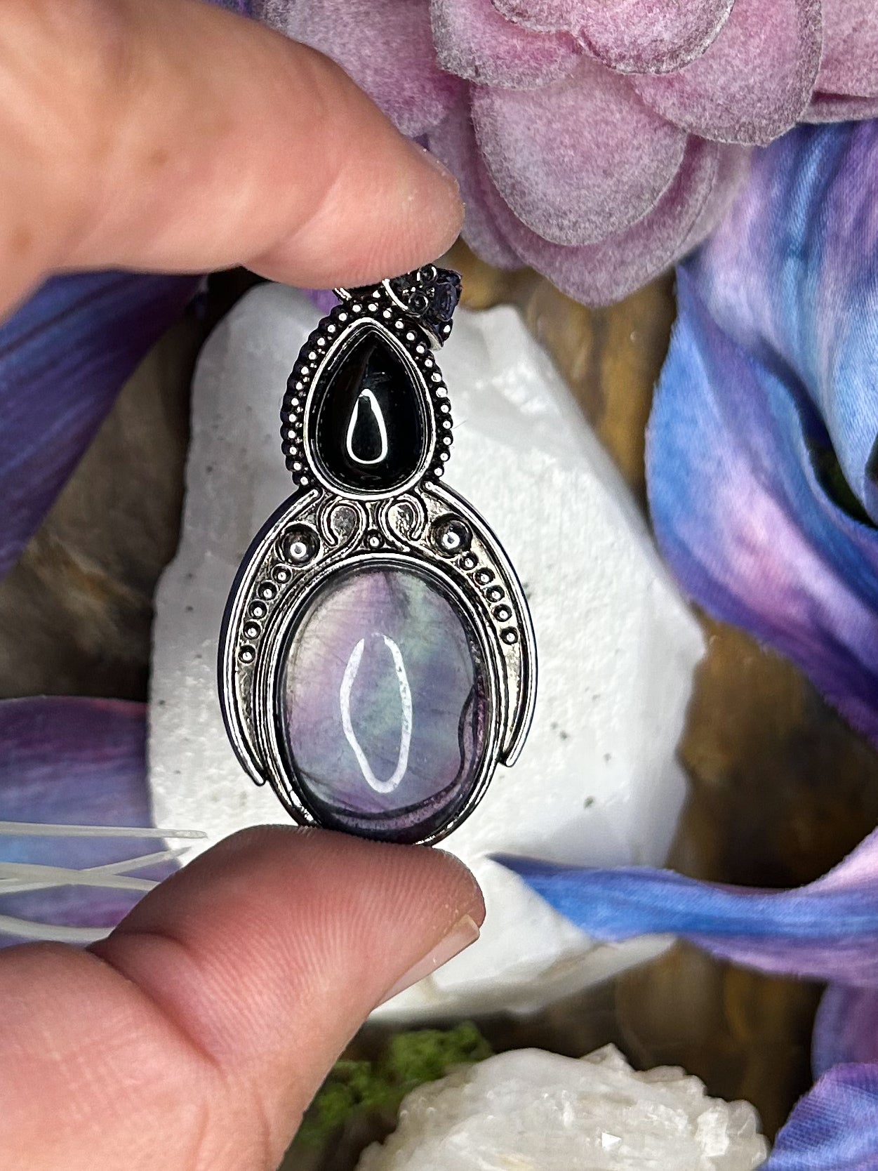 Fluorite Pendant FL42