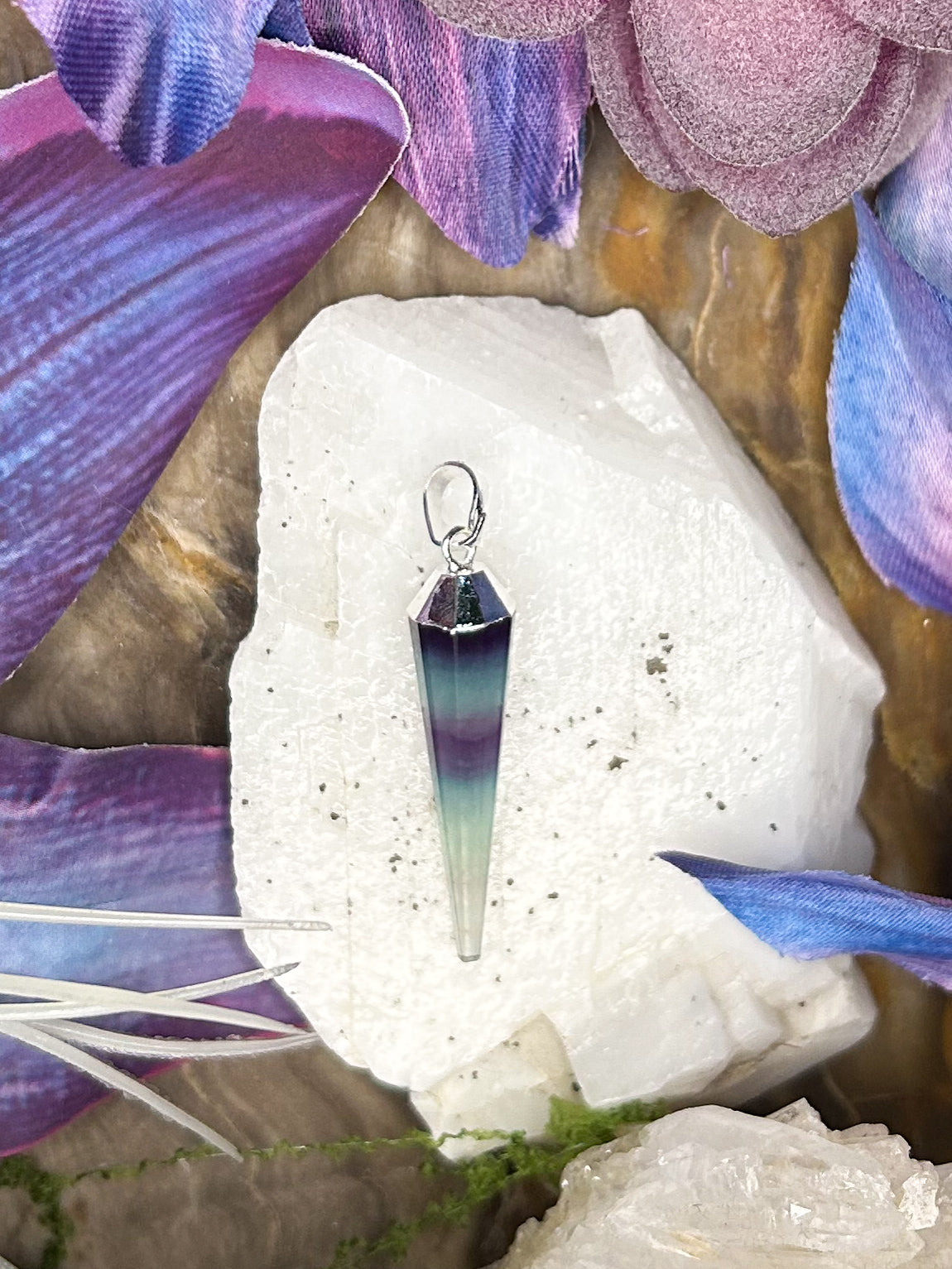 Fluorite Pendant FL09