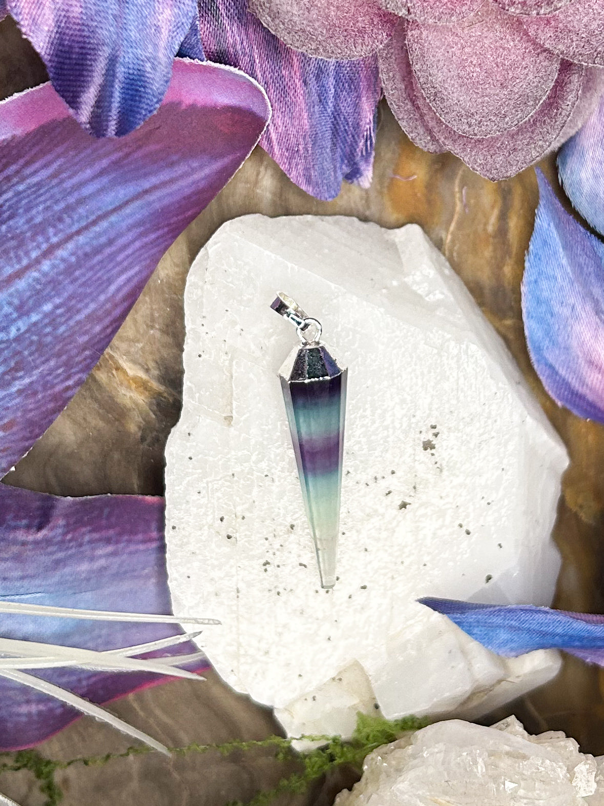 Fluorite Pendant FL09