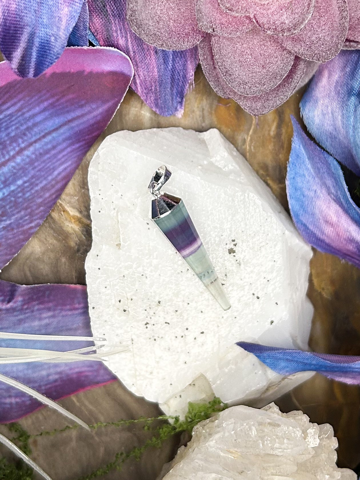 Fluorite Pendant FL11