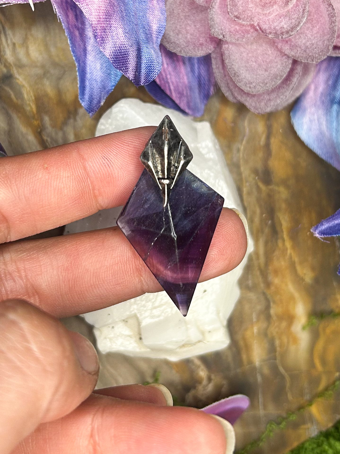 Fluorite Pendant FL35