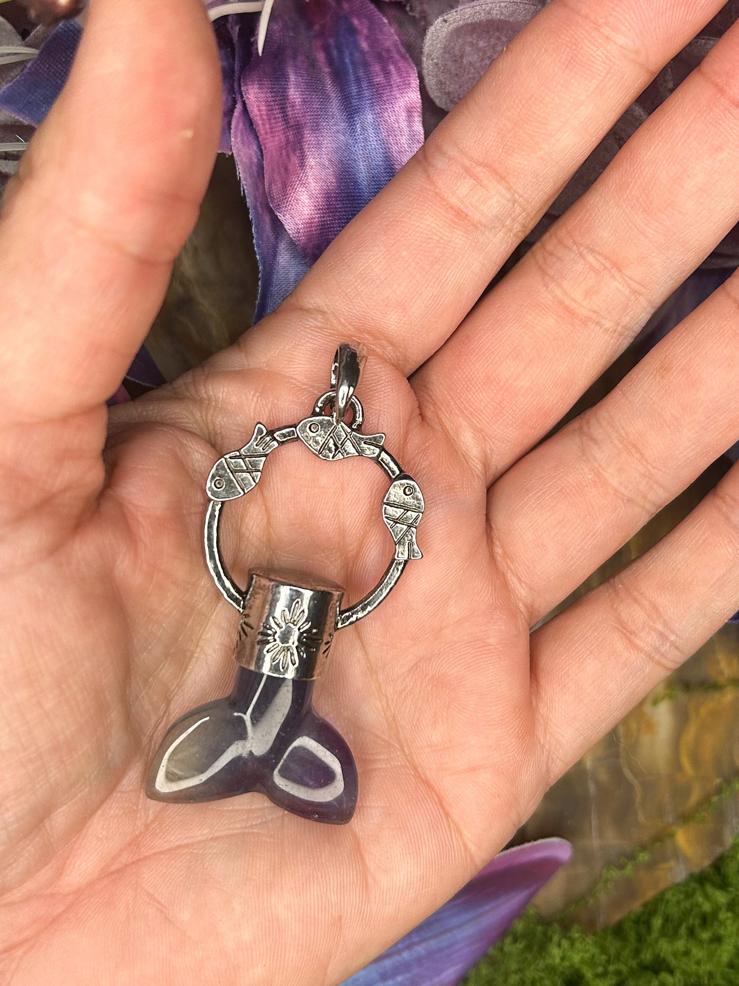 Fluorite Pendant FL48