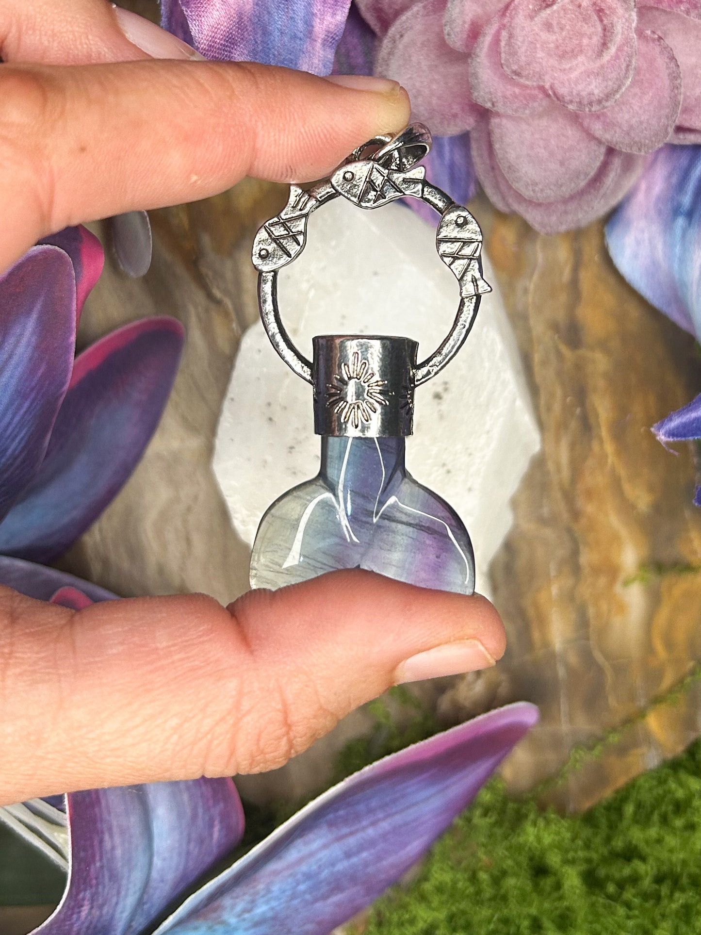 Fluorite Pendant FL48