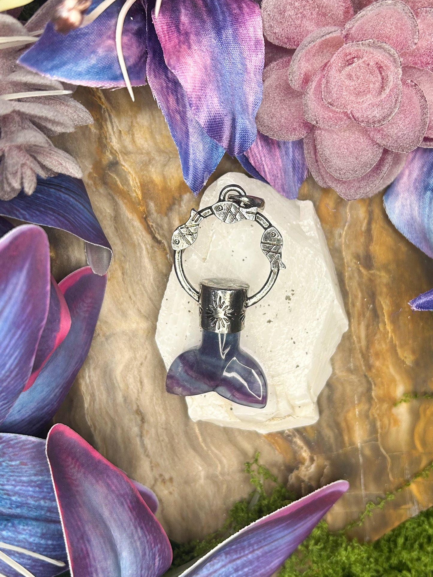 Fluorite Pendant FL49
