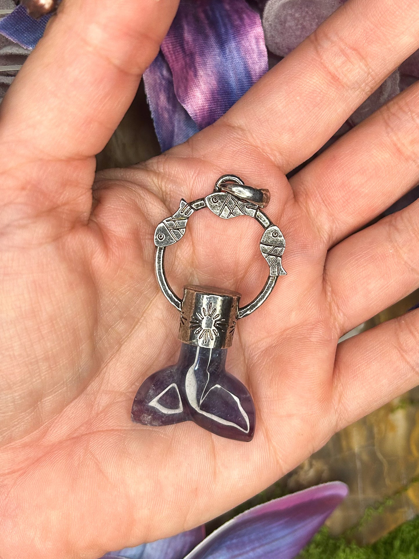 Fluorite Pendant FL49