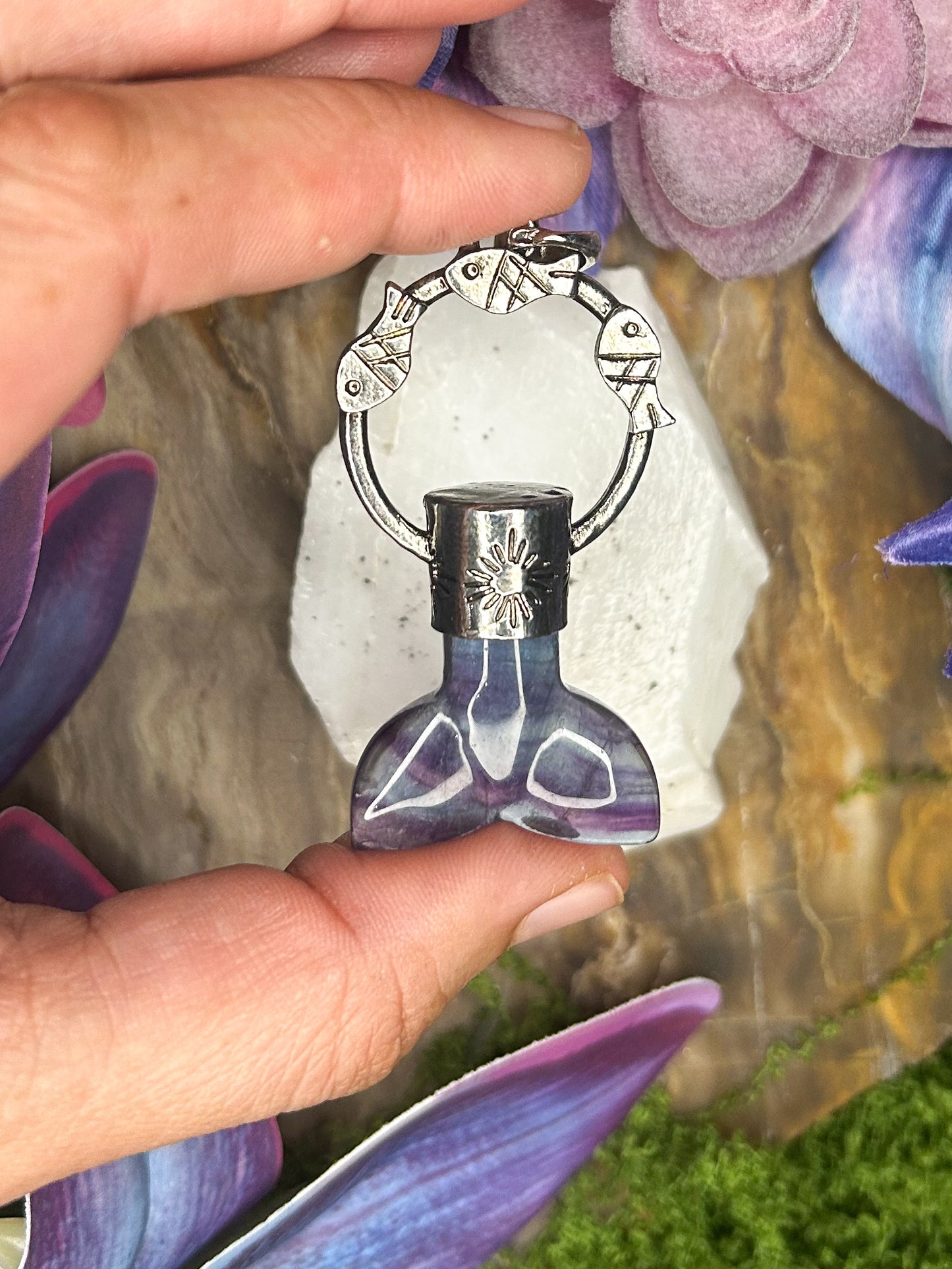 Fluorite Pendant FL49