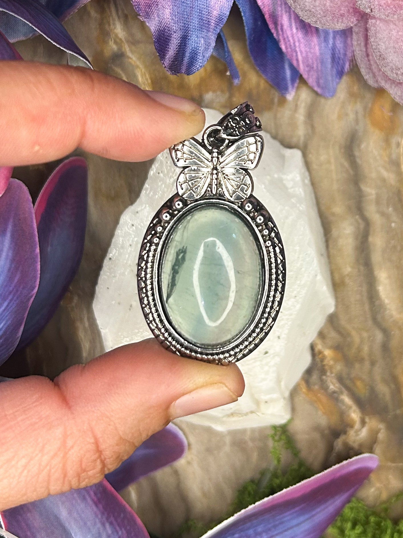 Fluorite Pendant FL64