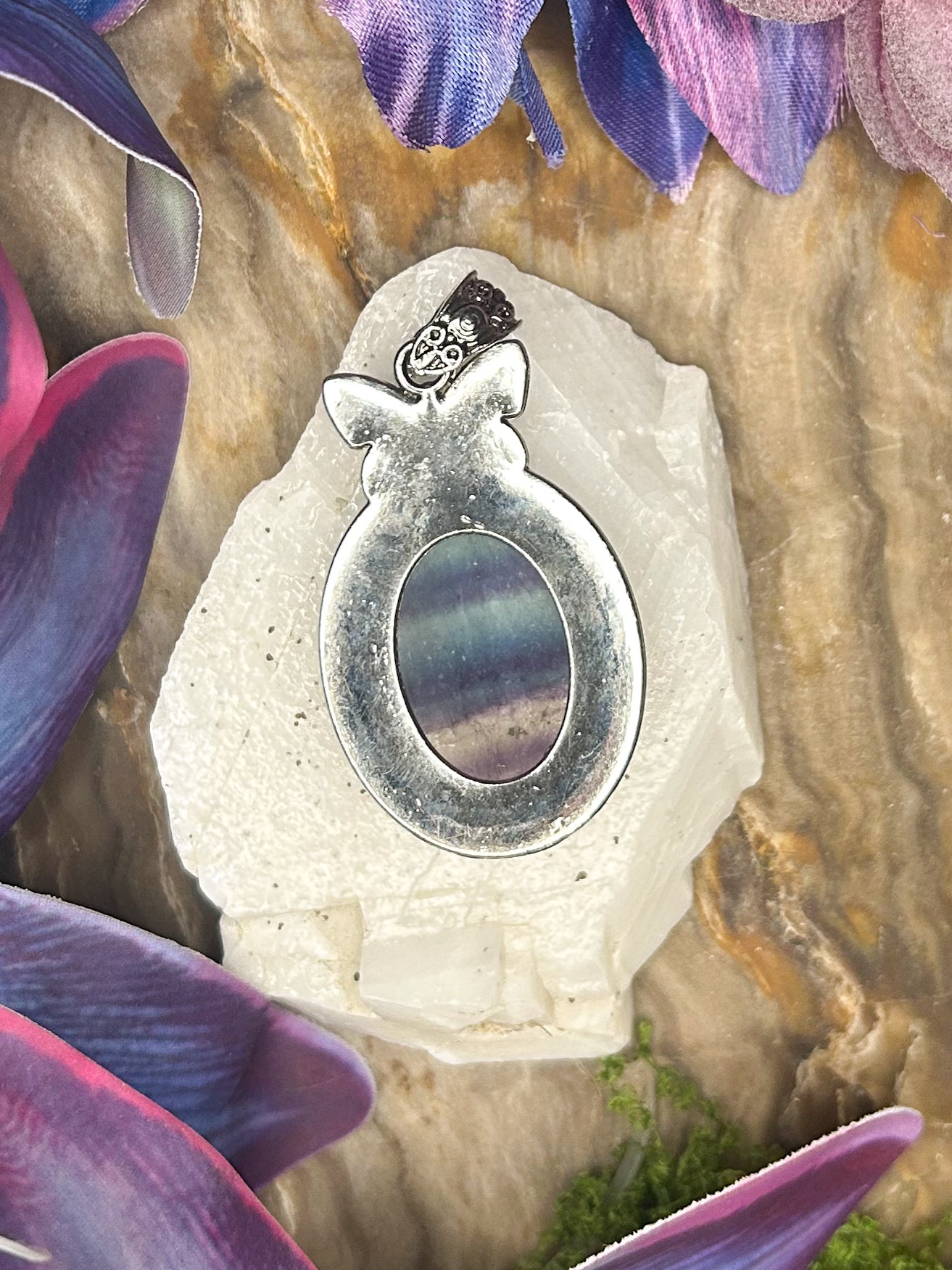 Fluorite Pendant FL66