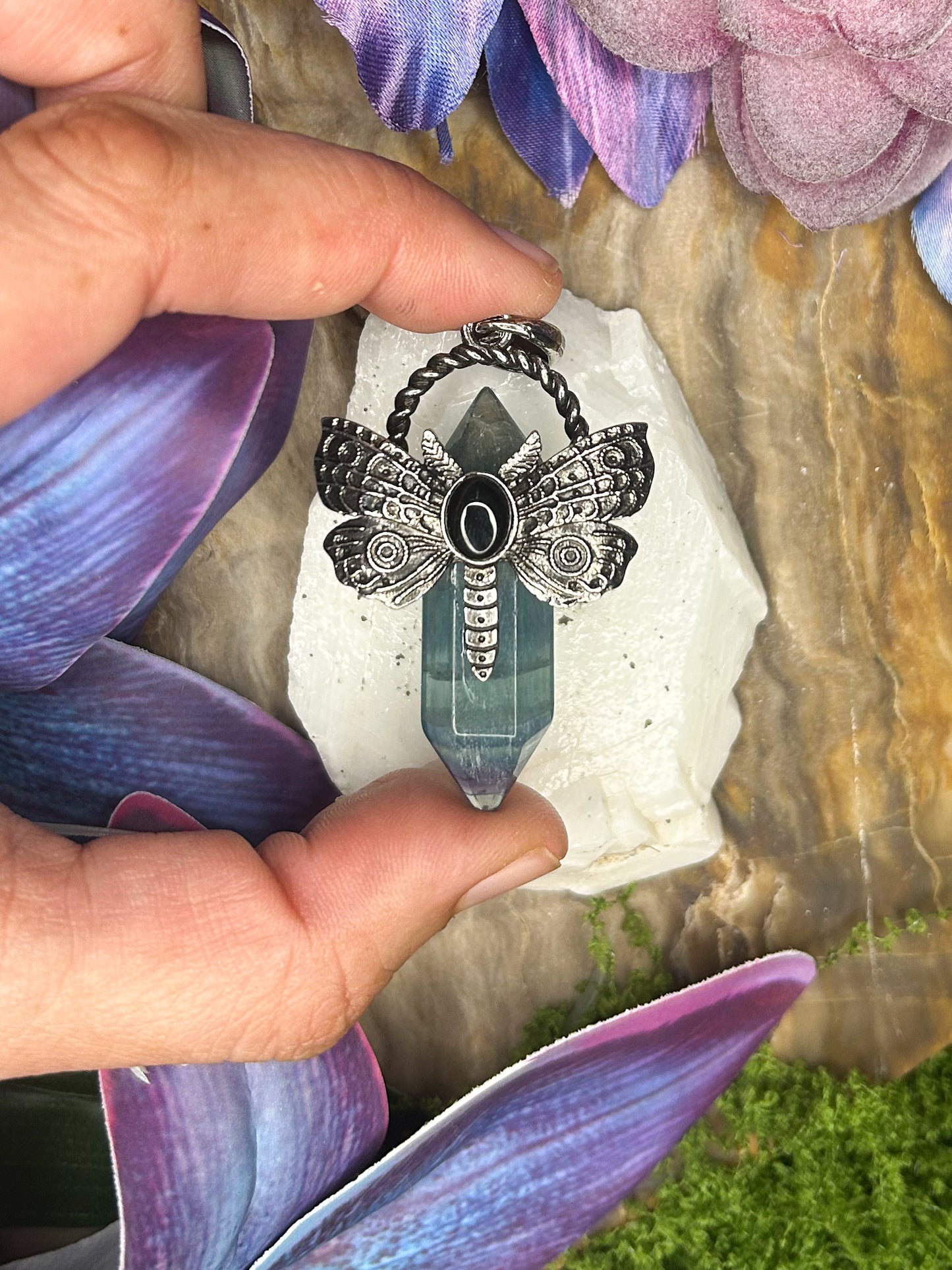 Fluorite Pendant FL57