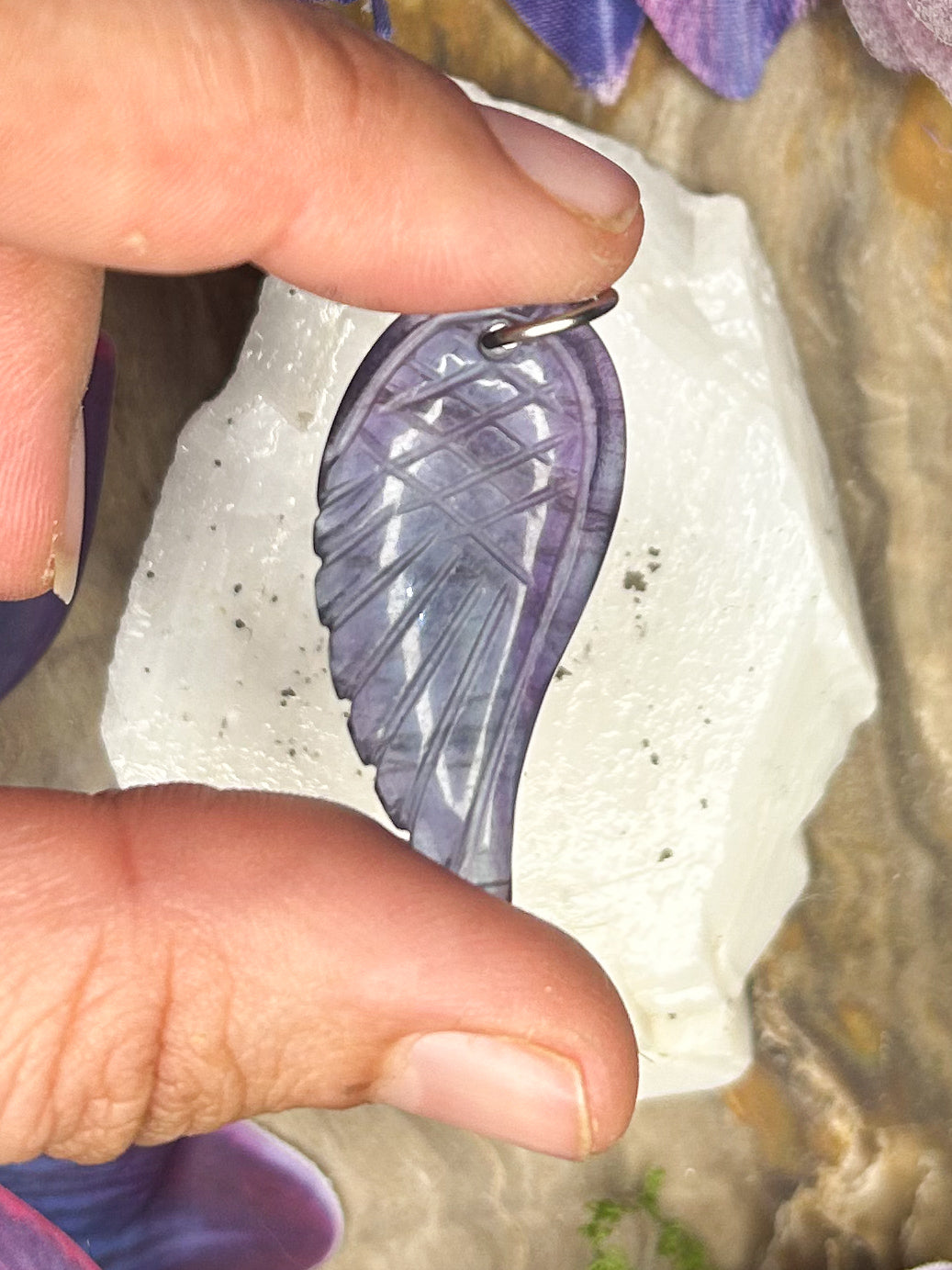 Fluorite Pendant FL24