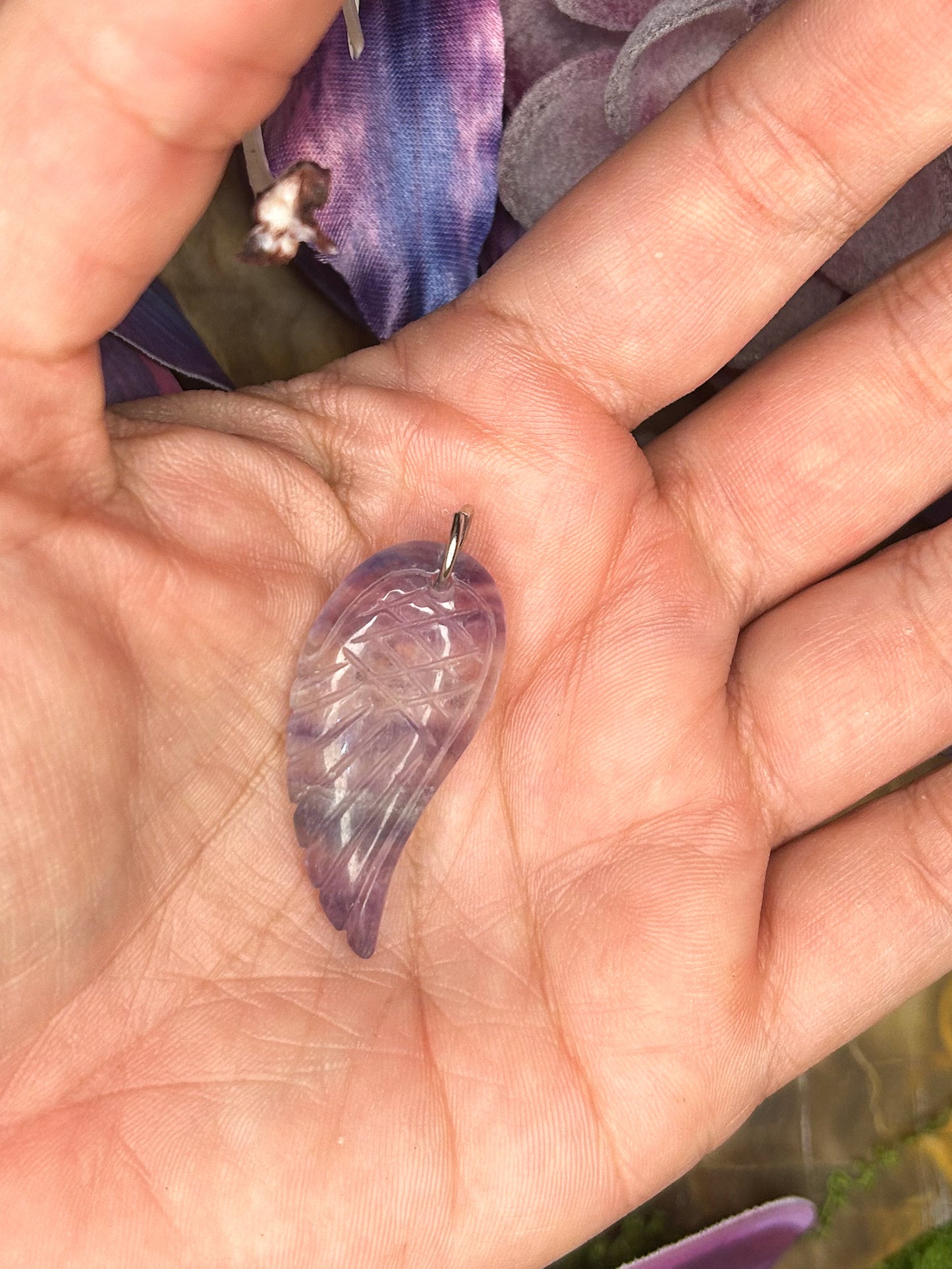 Fluorite Pendant FL28