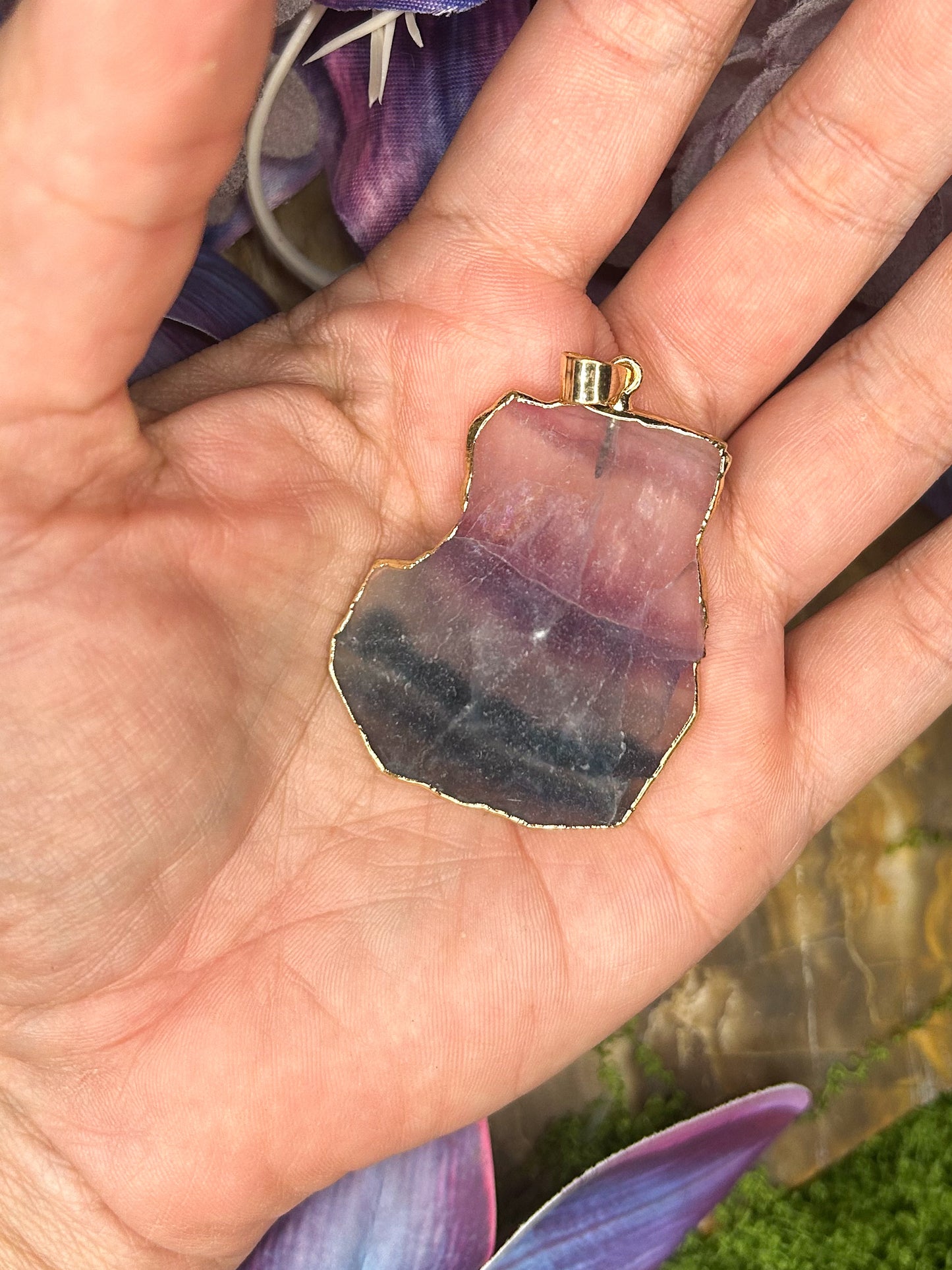 Fluorite Pendant FL68