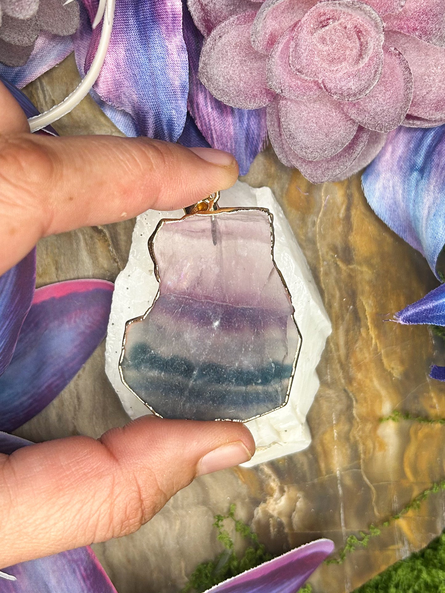 Fluorite Pendant FL68
