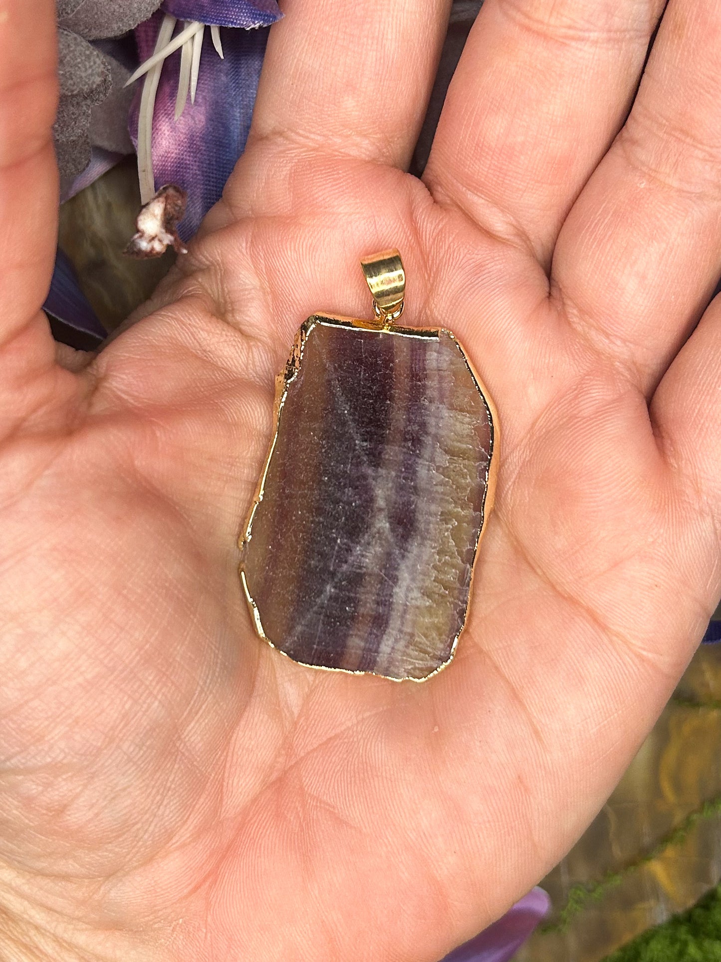 Fluorite Pendant FL69