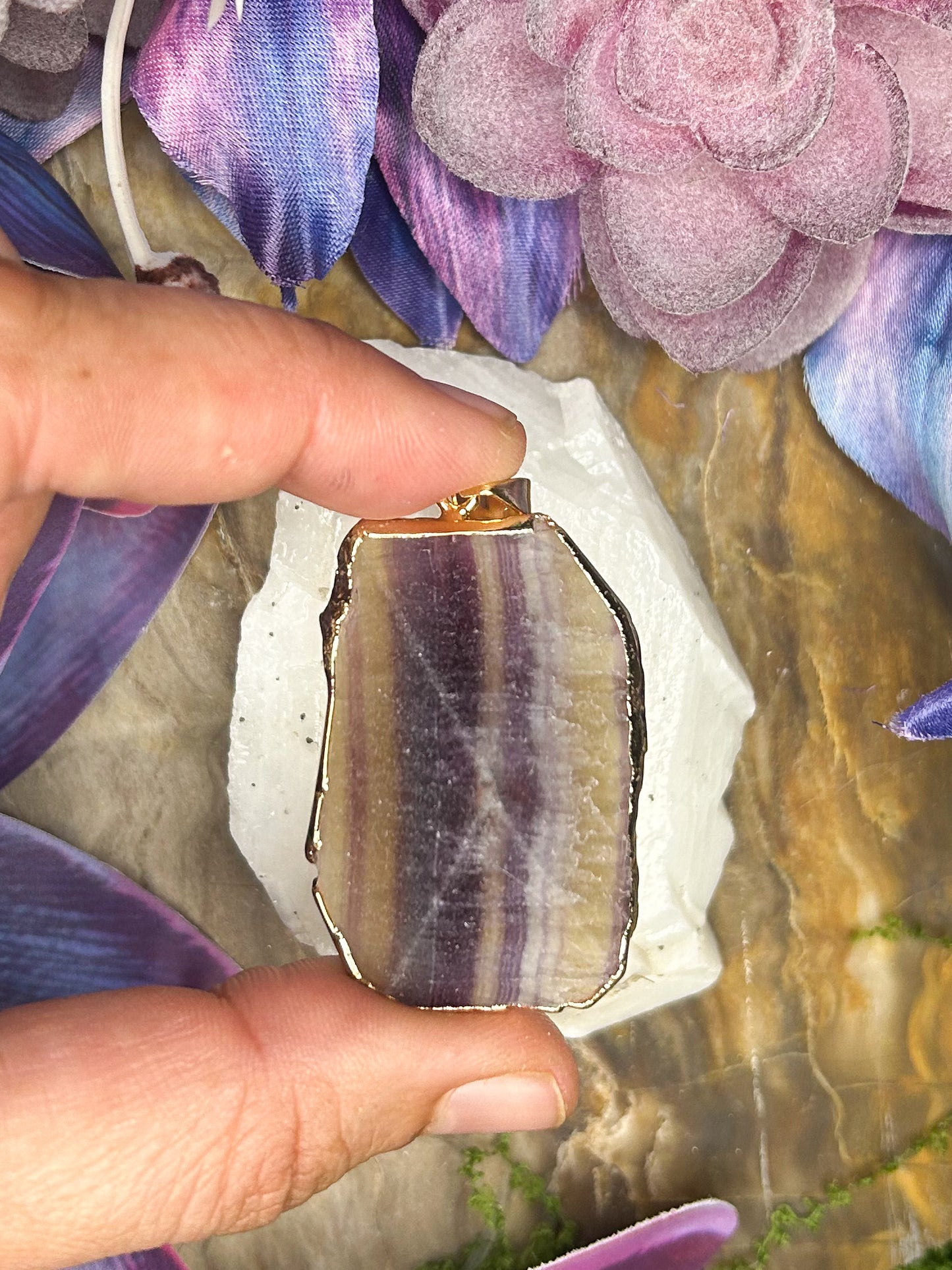 Fluorite Pendant FL69