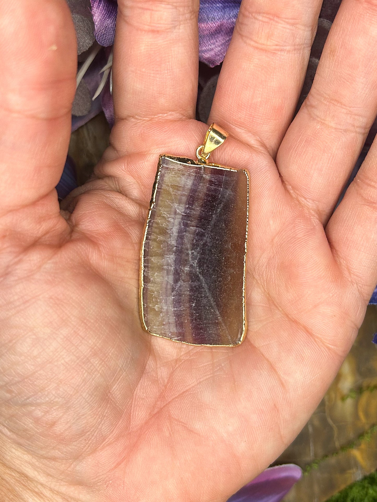 Fluorite Pendant FL70