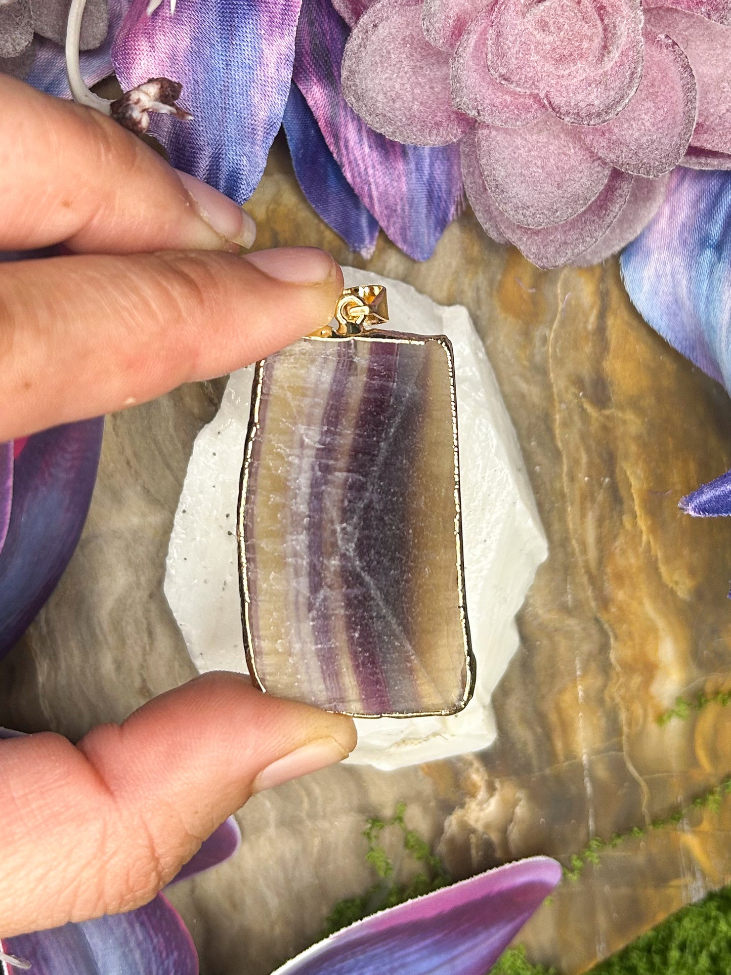 Fluorite Pendant FL70