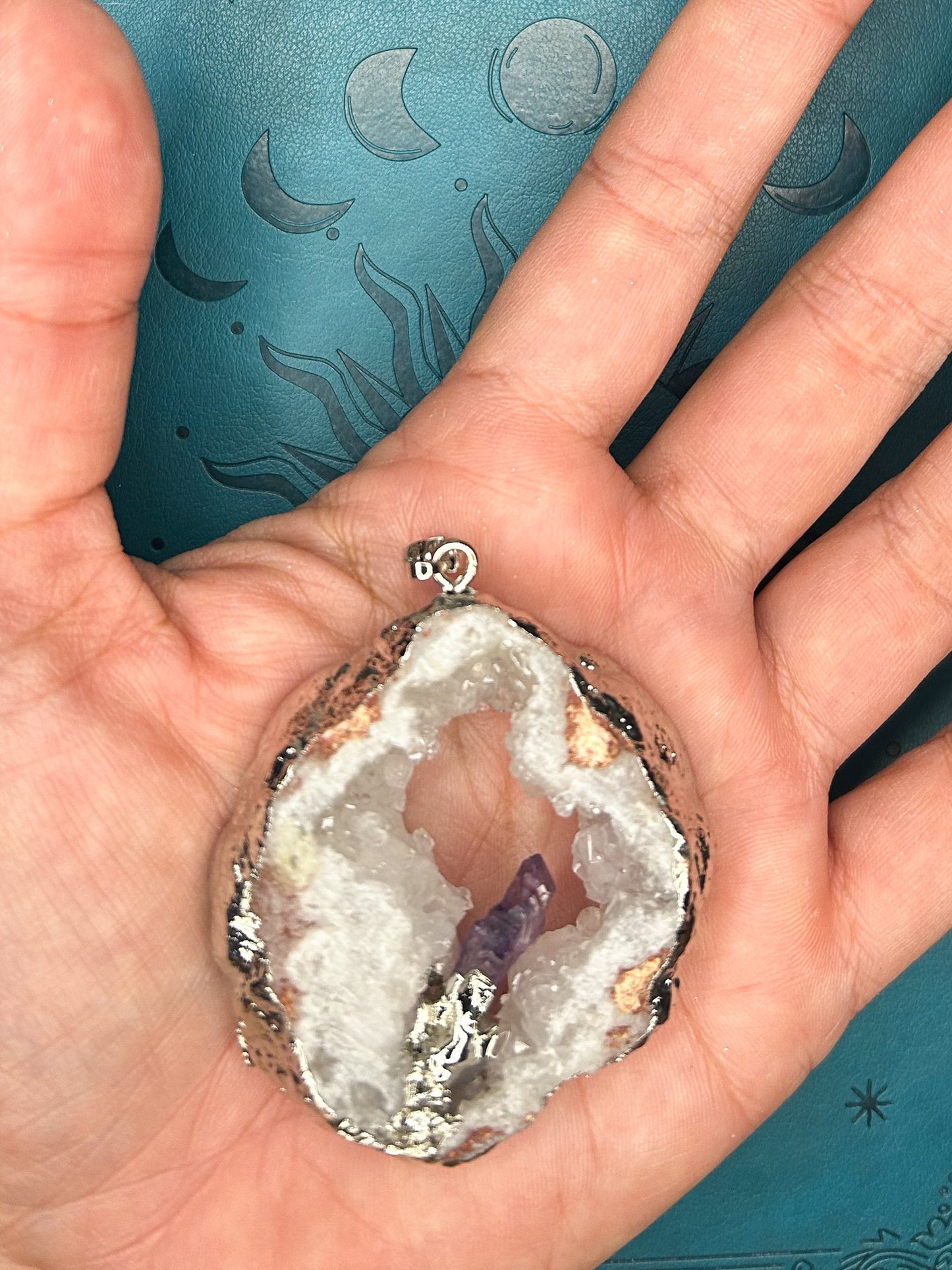 Agate Druzy Pendant DZ06