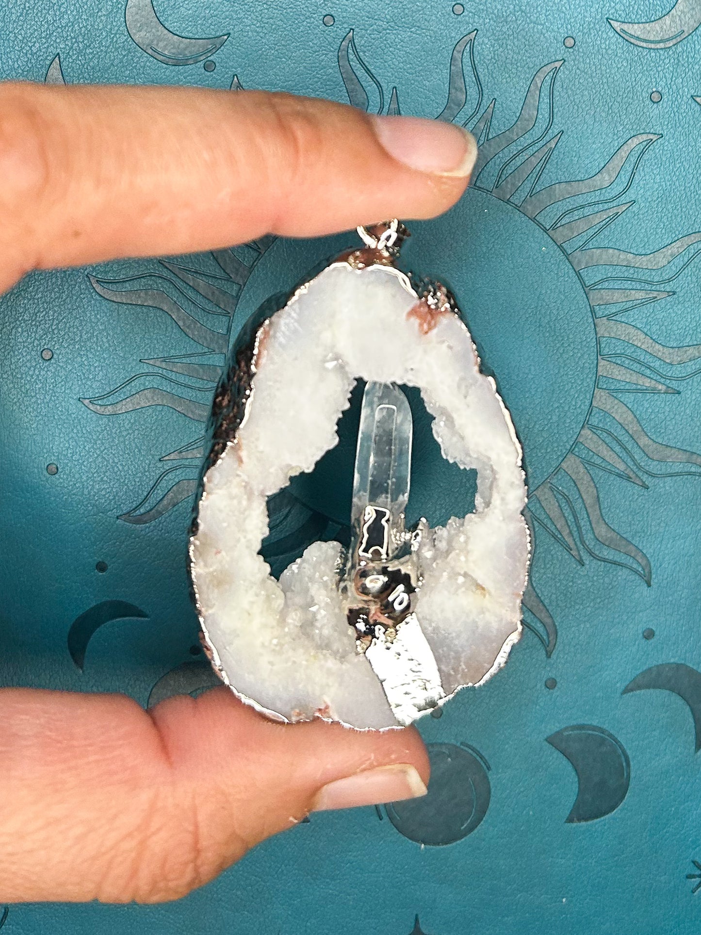 Agate Druzy Pendant DZ03
