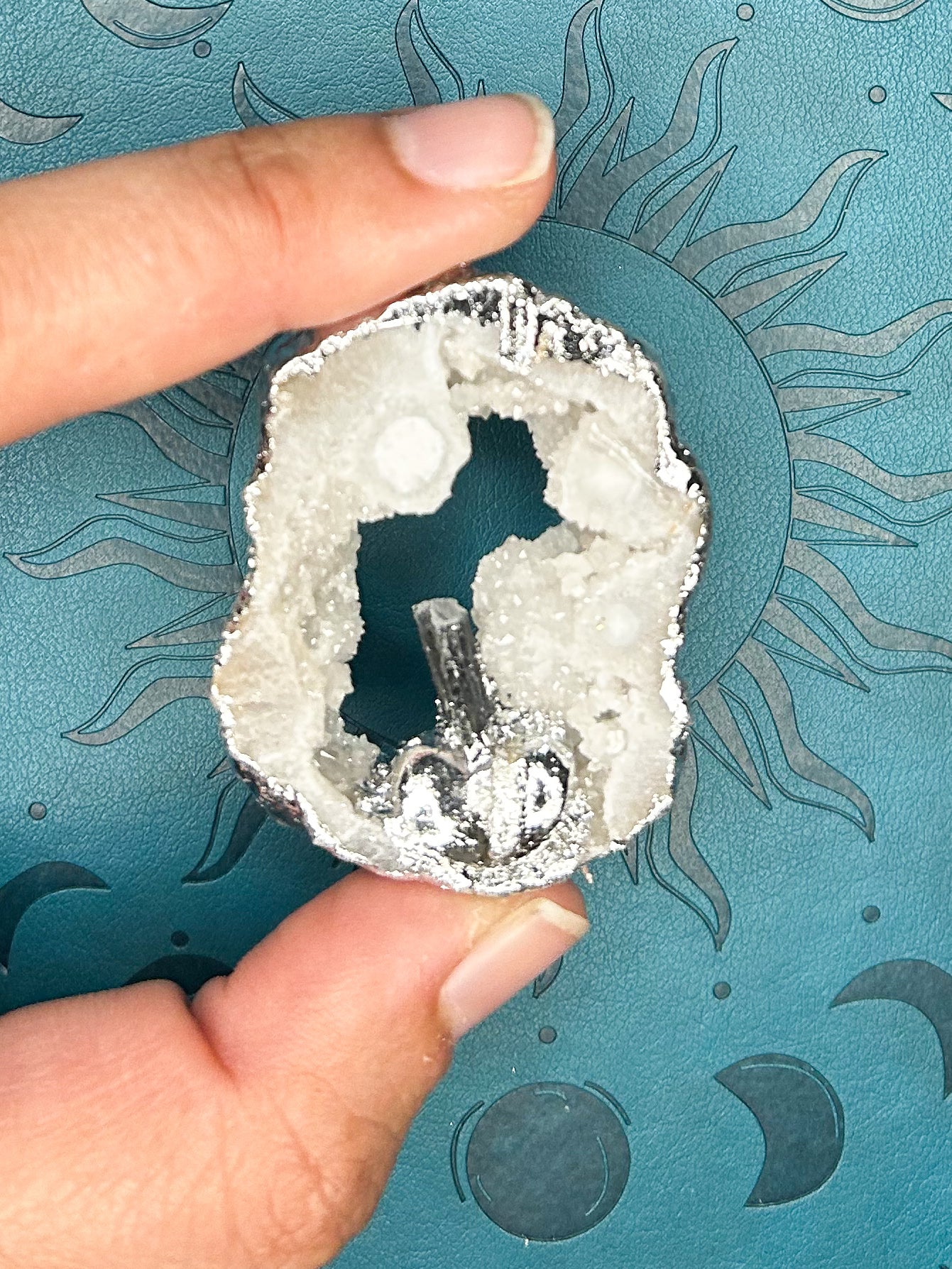 Agate Druzy Pendant DZ13