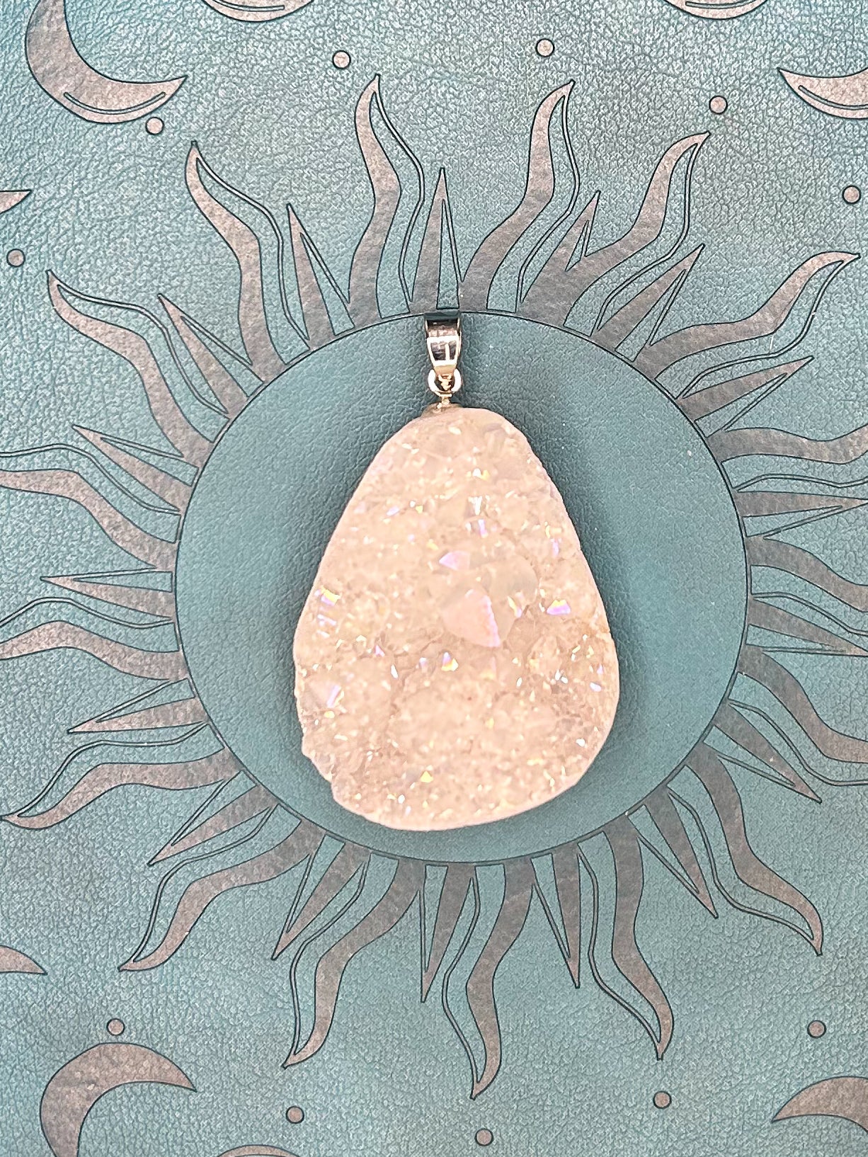 Agate Druzy Pendant DZ30