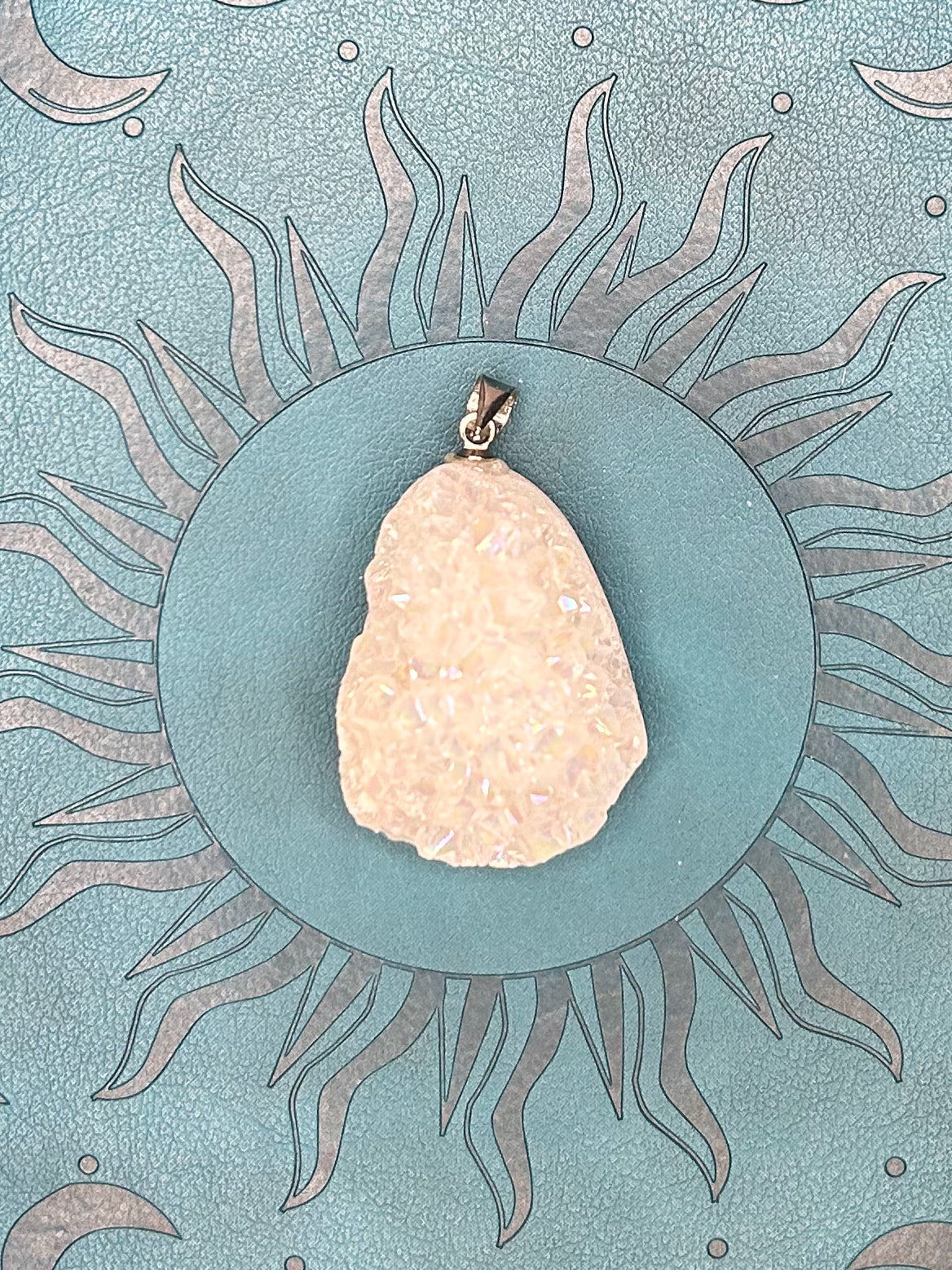 Agate Druzy Pendant DZ27
