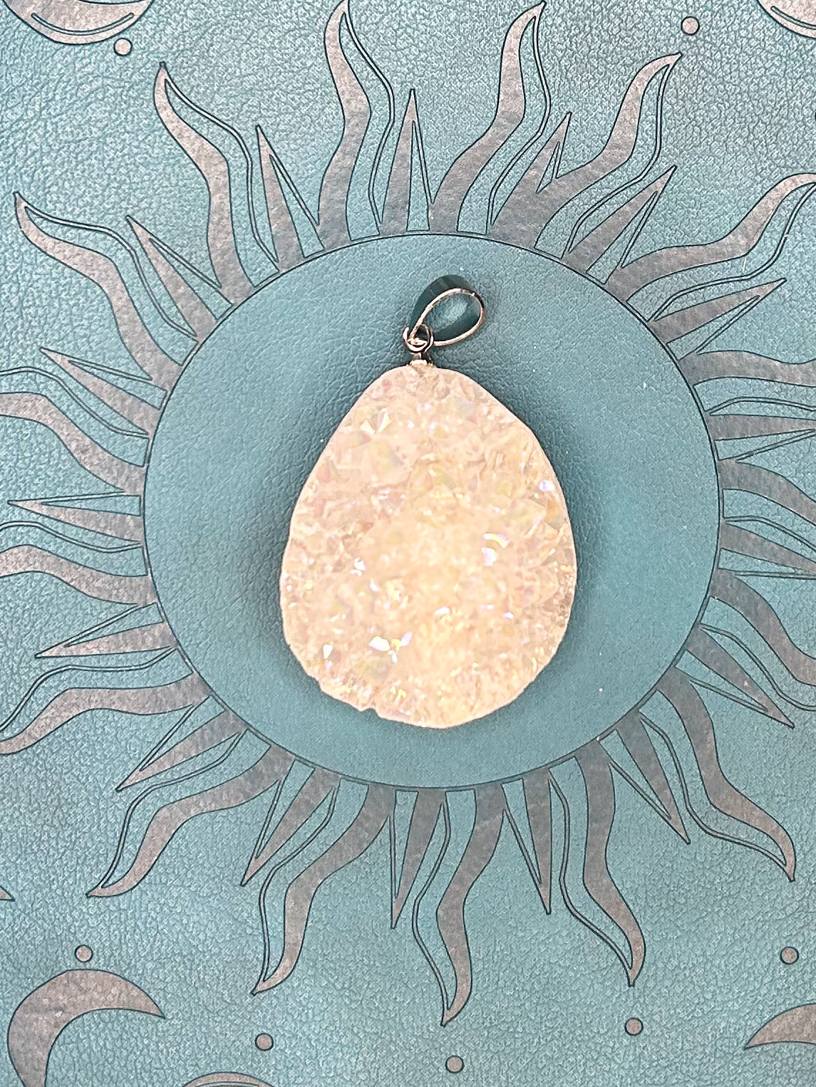 Agate Druzy Pendant DZ29