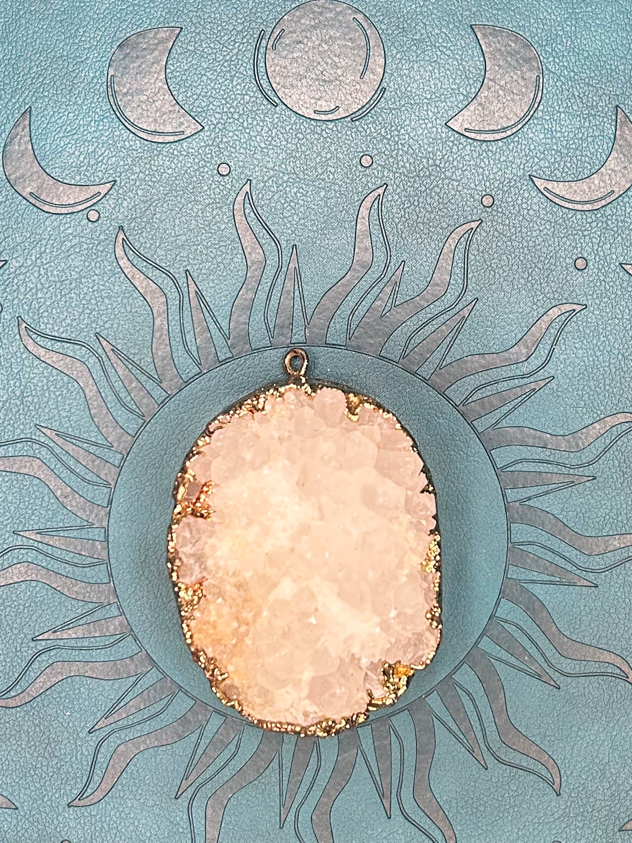 Agate Druzy Pendant DZ40