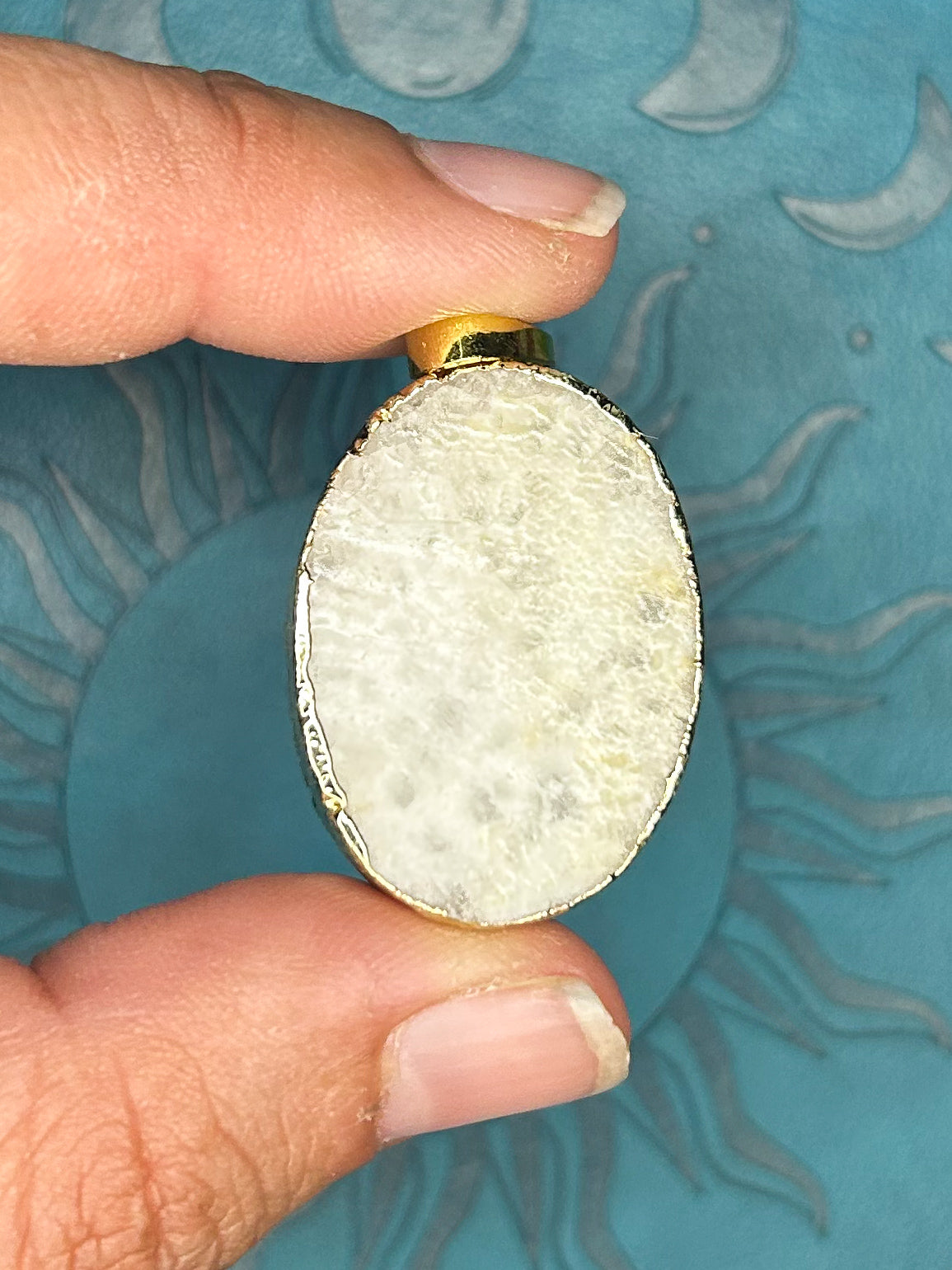 Agate Druzy Pendant DZ39