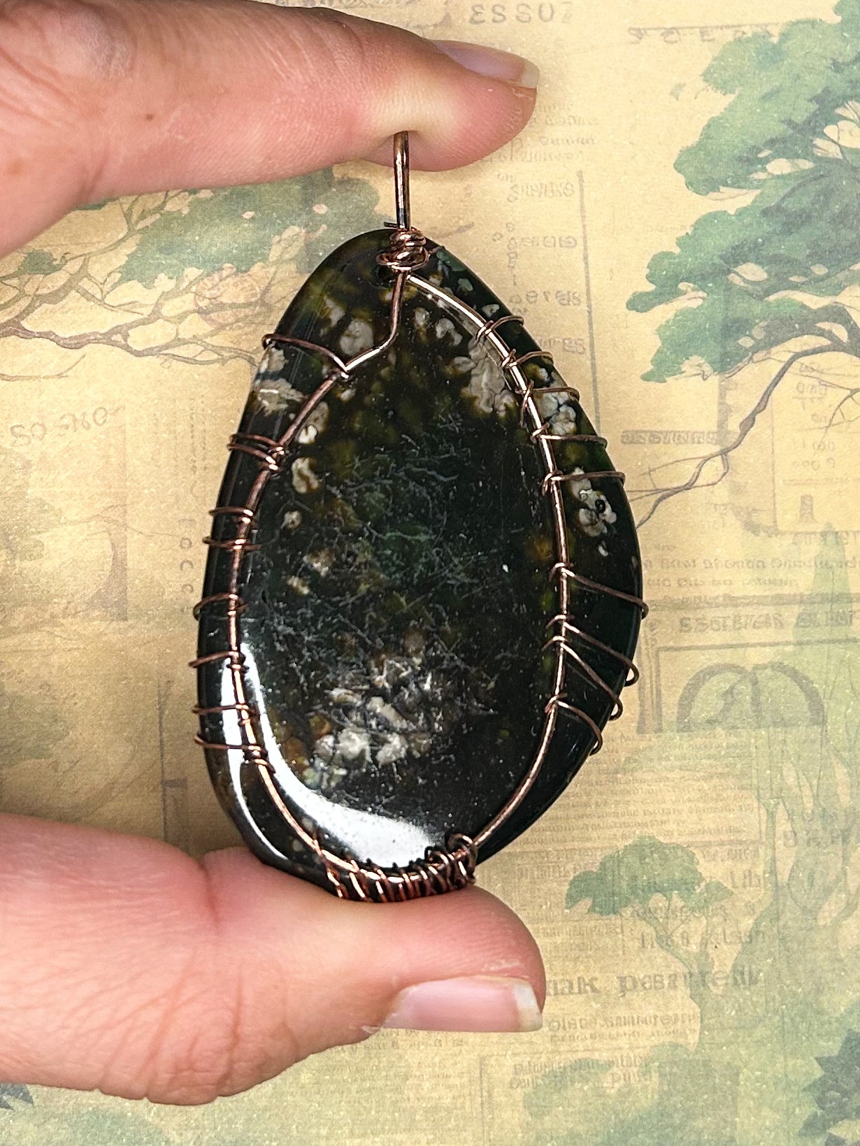 Agate Slice Pendant AS89