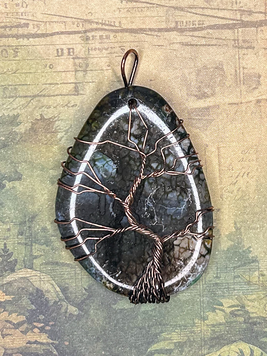 Agate Slice Pendant AS86