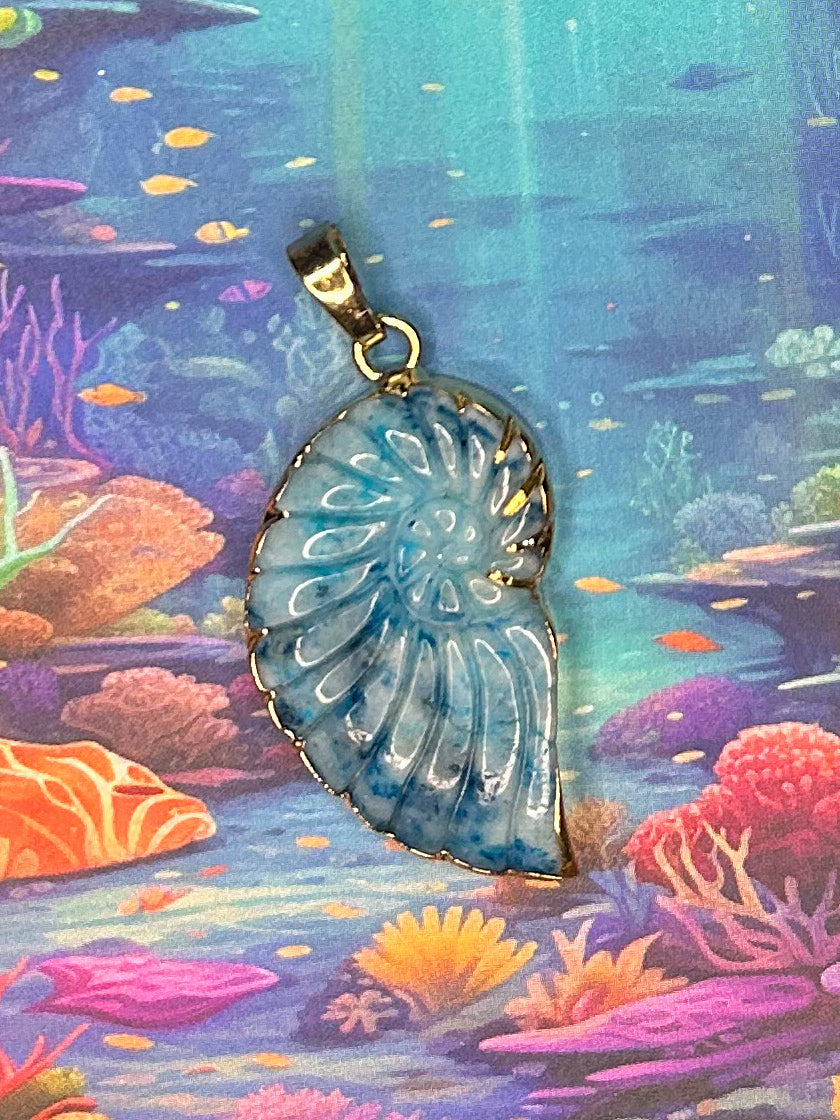 Agate Slice Pendant AS48