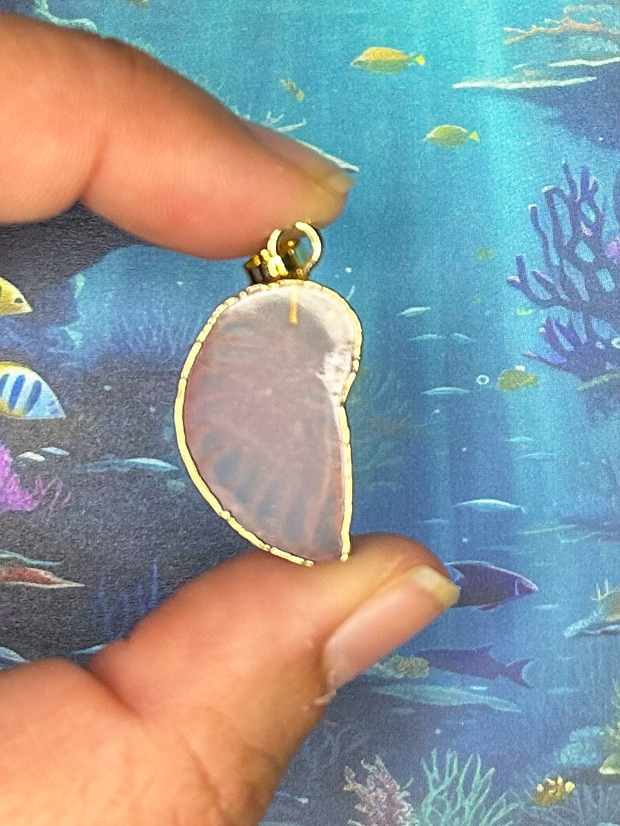 Agate Slice Pendant AS55