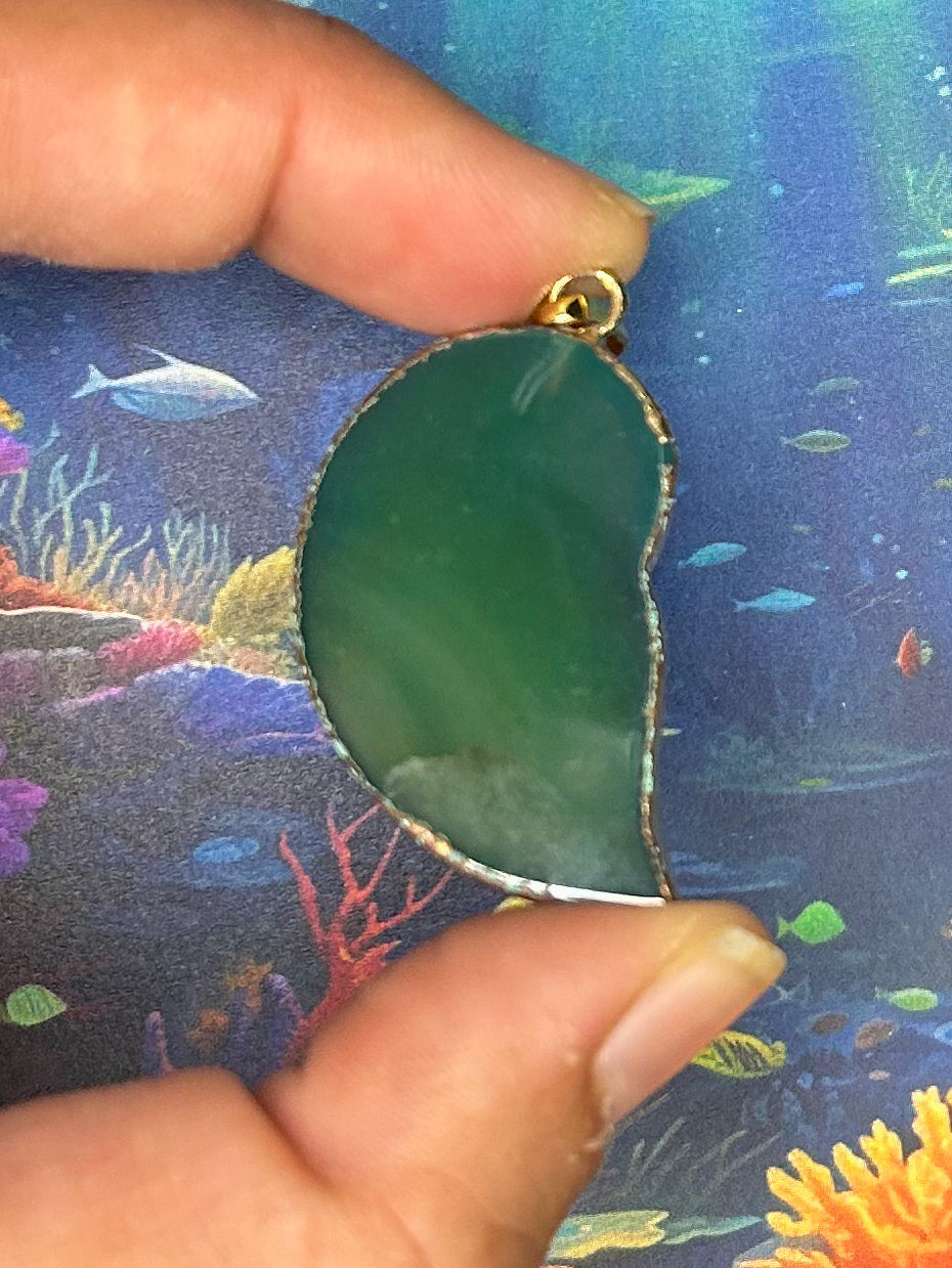 Agate Slice Pendant AS52