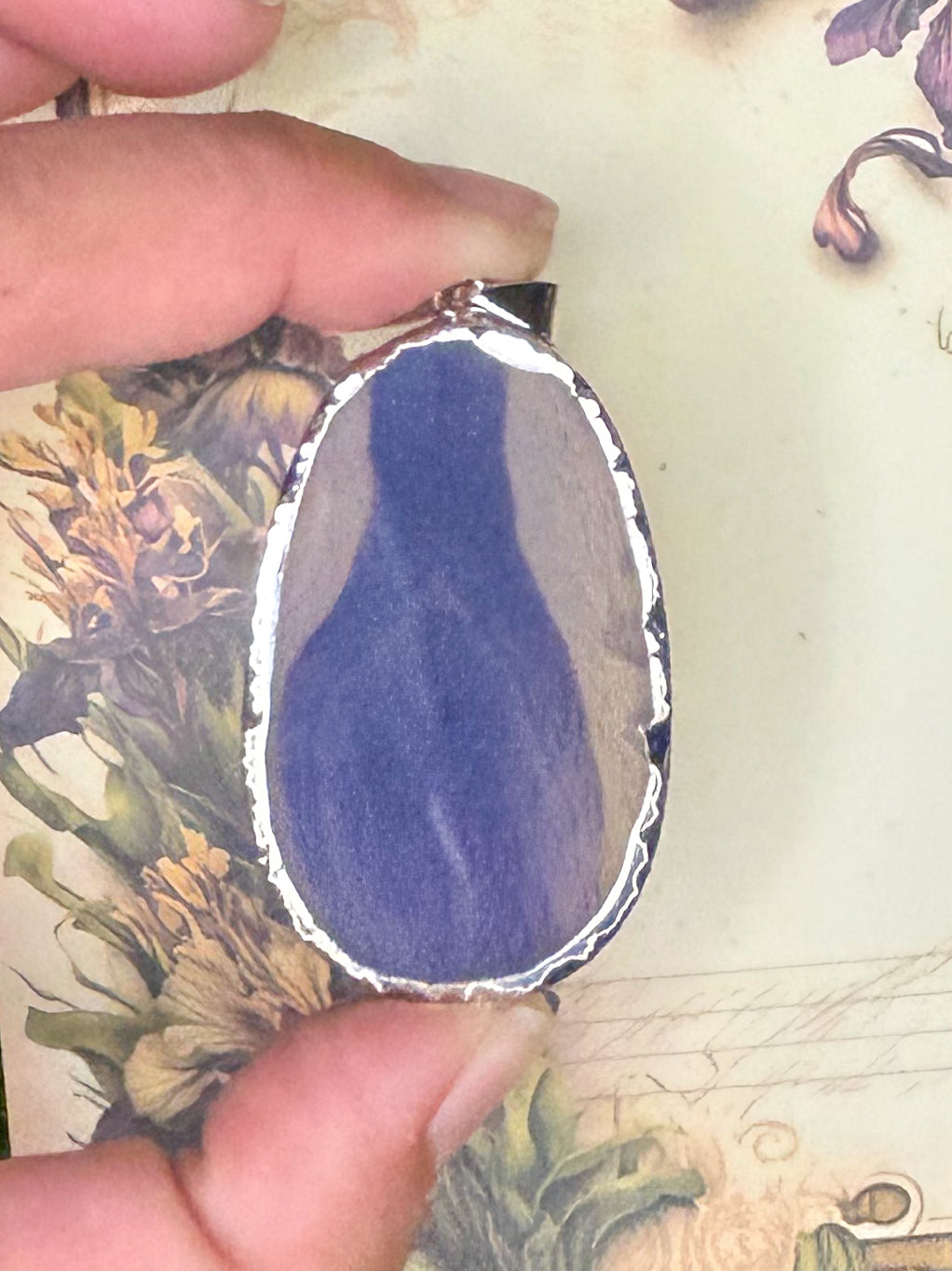 Agate Slice Pendant AS15