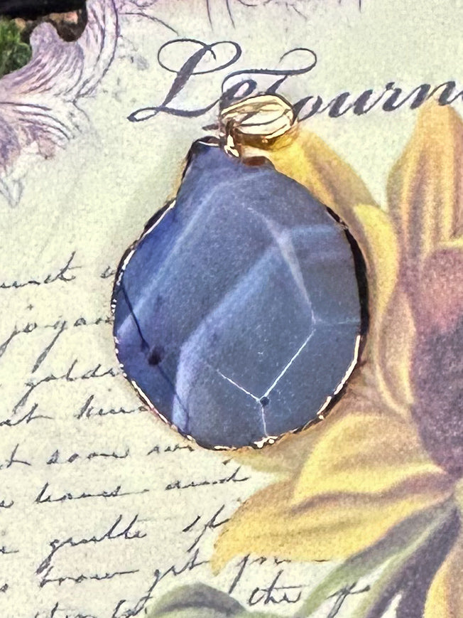 Agate Slice Pendant AS29