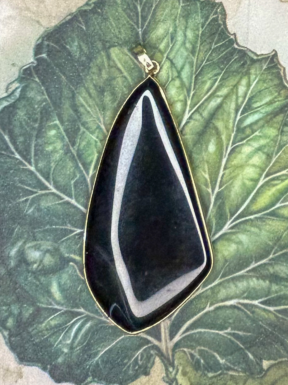 Agate Slice Pendant AS46