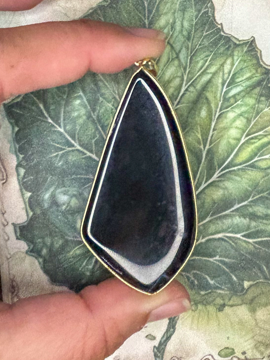 Agate Slice Pendant AS46