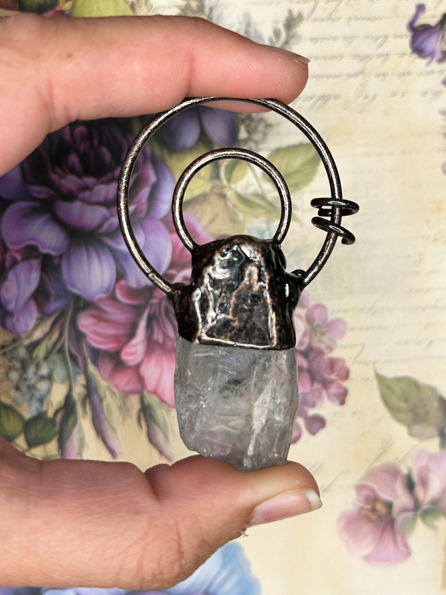 Clear Quartz Pendant QZ15